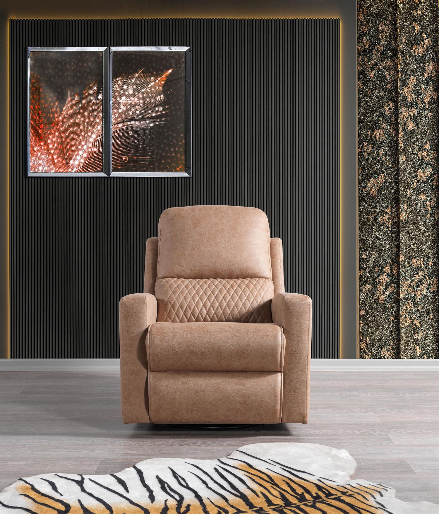 Dekorbizden Helen Sallanan Baba Koltuğu J56-2 (Dönerli)