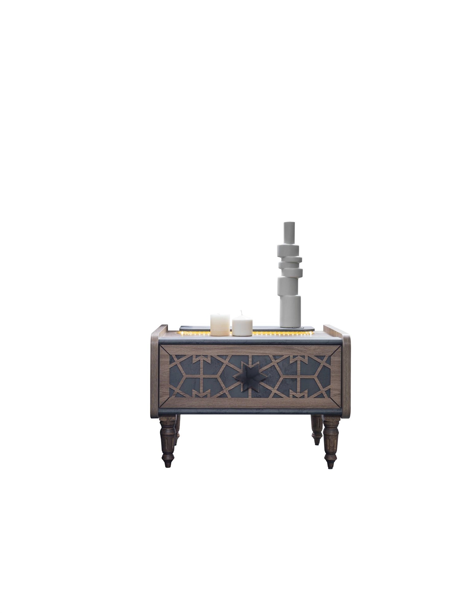 Dekorbizden Hünkar Yatak Odası Komodin