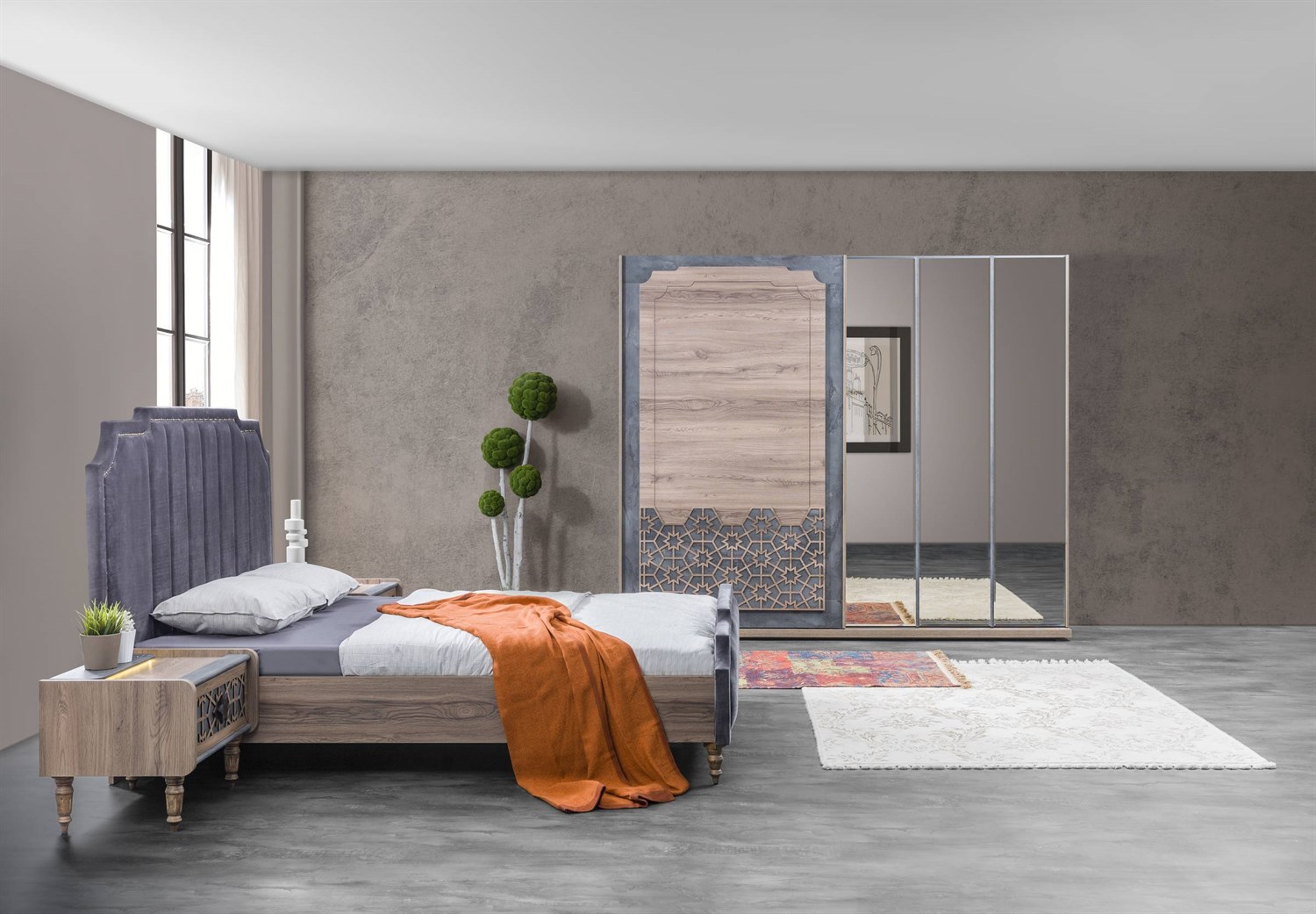 Dekorbizden Hünkar Yatak Odası Takımı