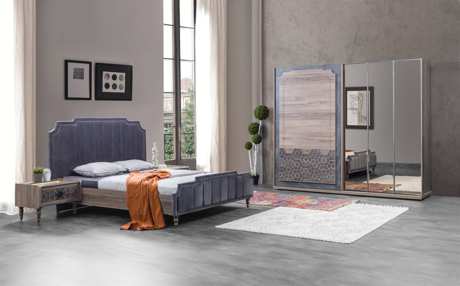 Dekorbizden Hünkar Yatak Odası Takımı