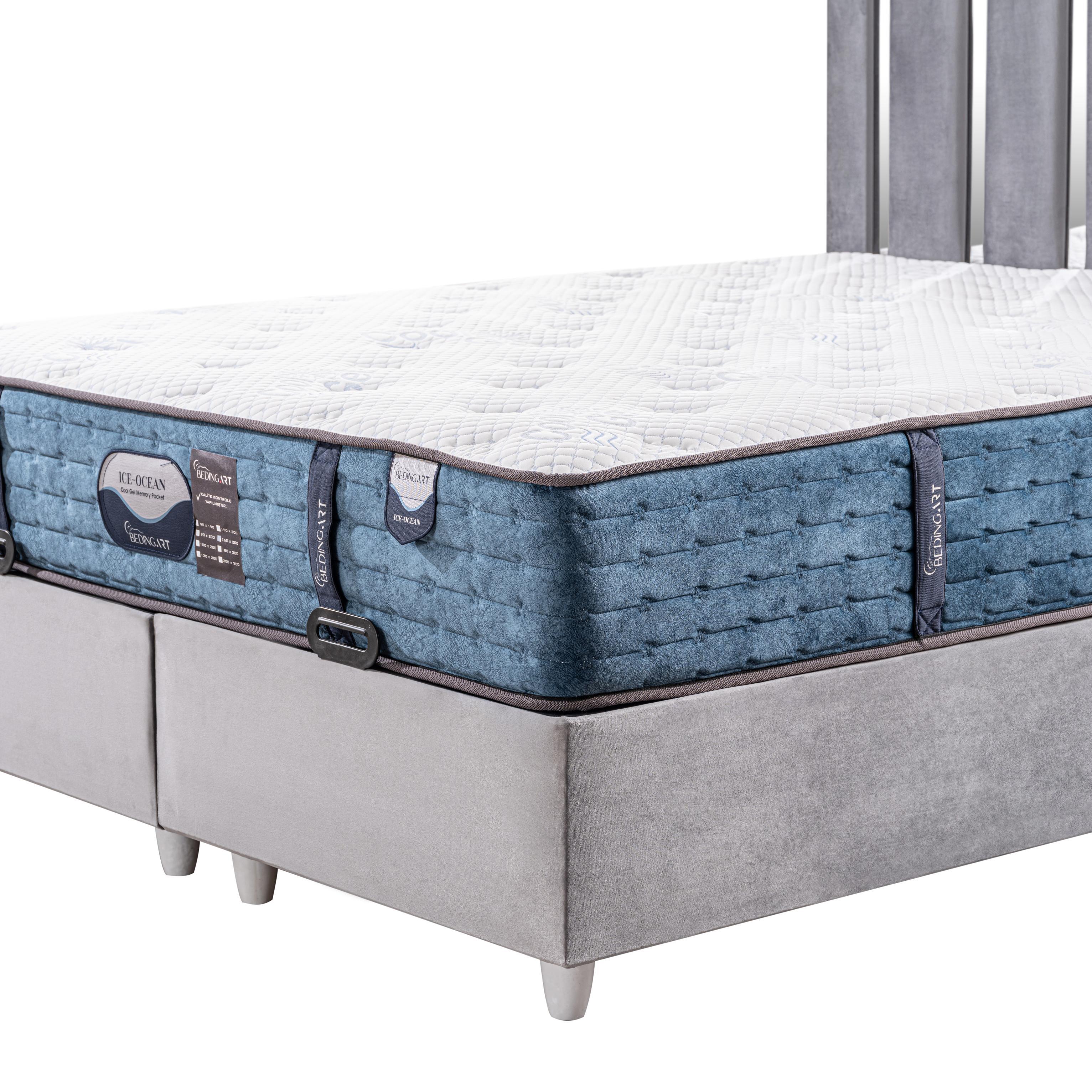 Dekorbizden Ice Ocean Karyola Set 