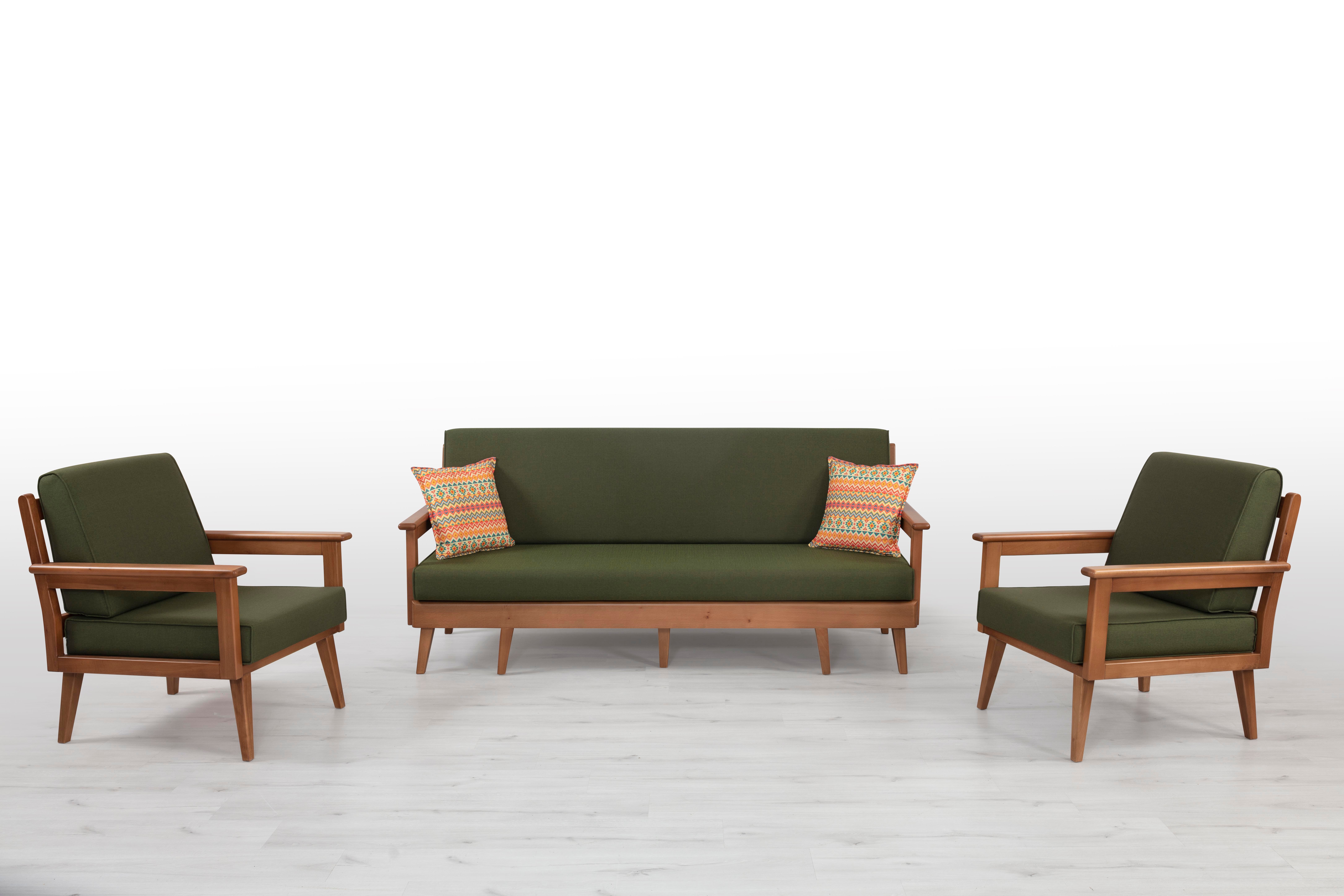 Dekorbizden İskandinav Milano K/3 Koltuk Takımı 