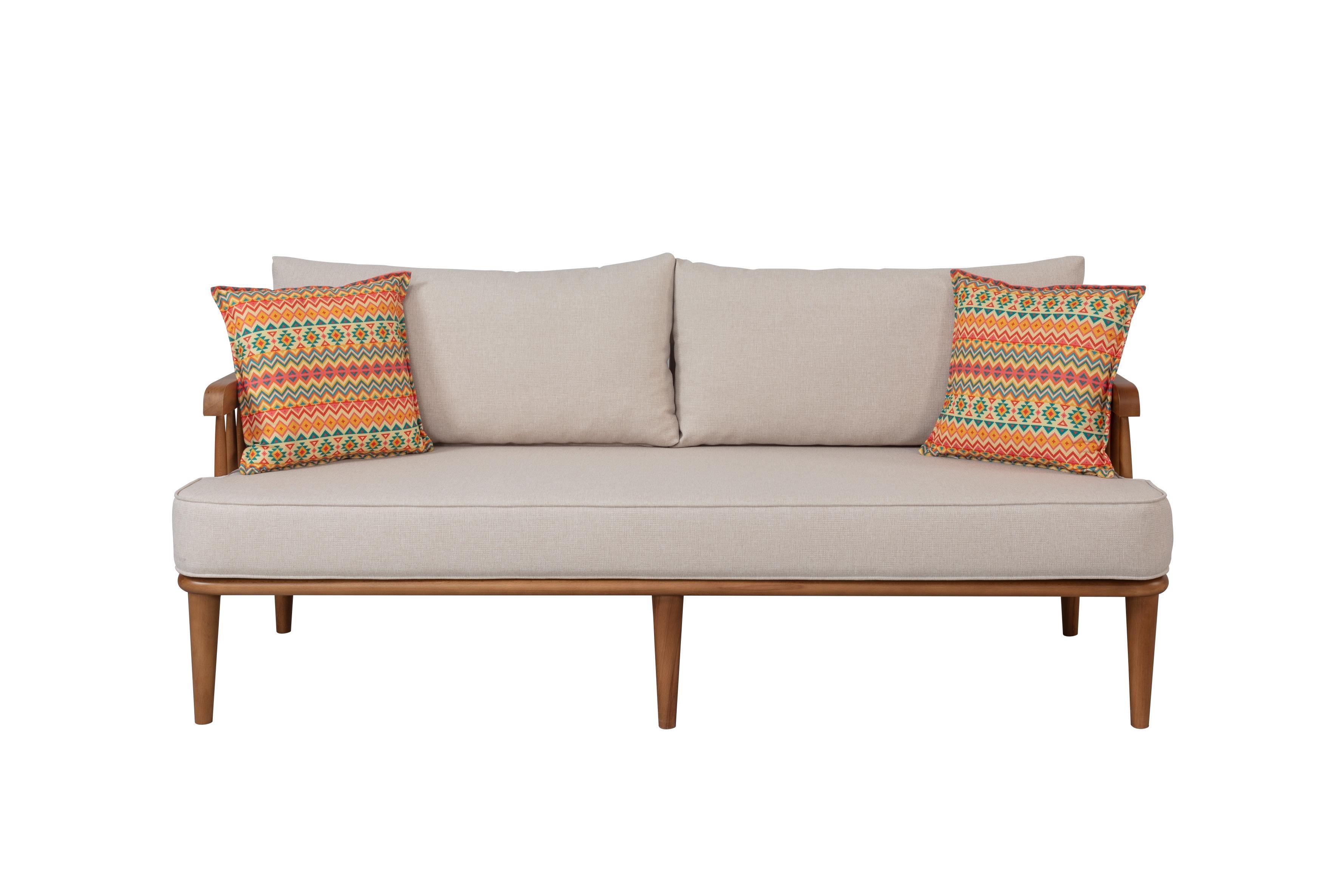 İskandinav Minyatür Gri Koltuk Takımı