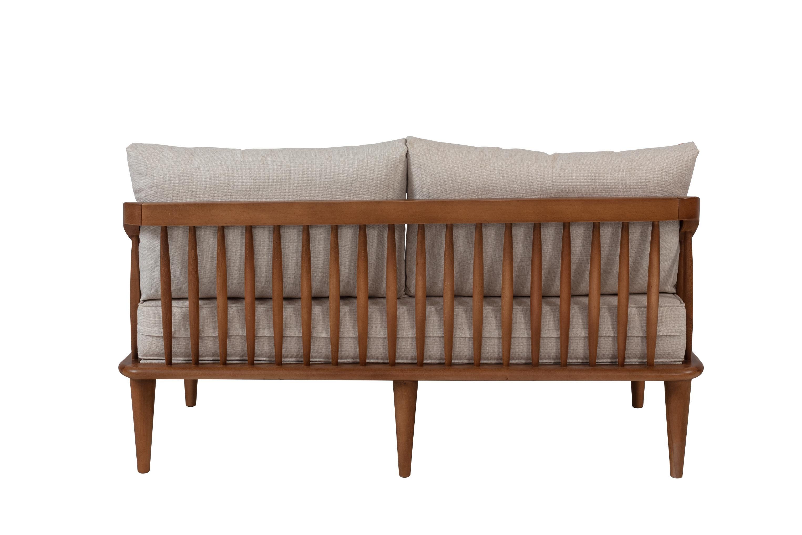 İskandinav Minyatür Gri Koltuk Takımı