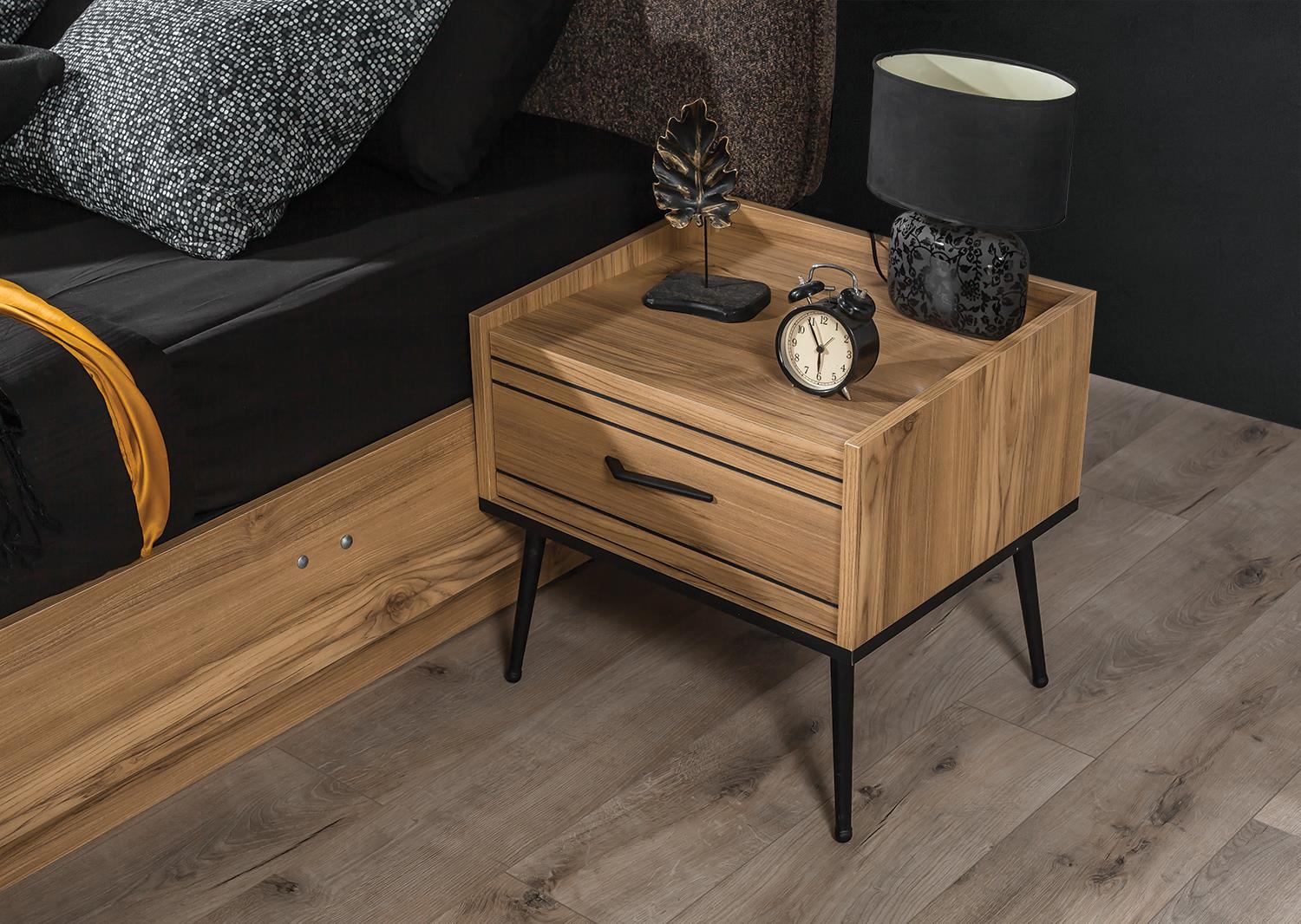 Dekorbizden İzgi Yatak Odası Komodin