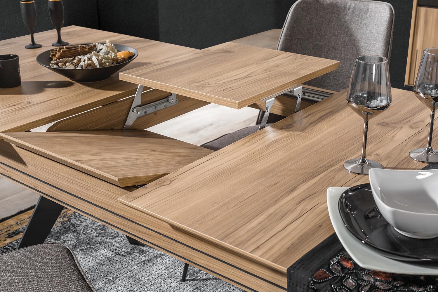 Dekorbizden İzgi Yemek Odası Masa (Açılır)