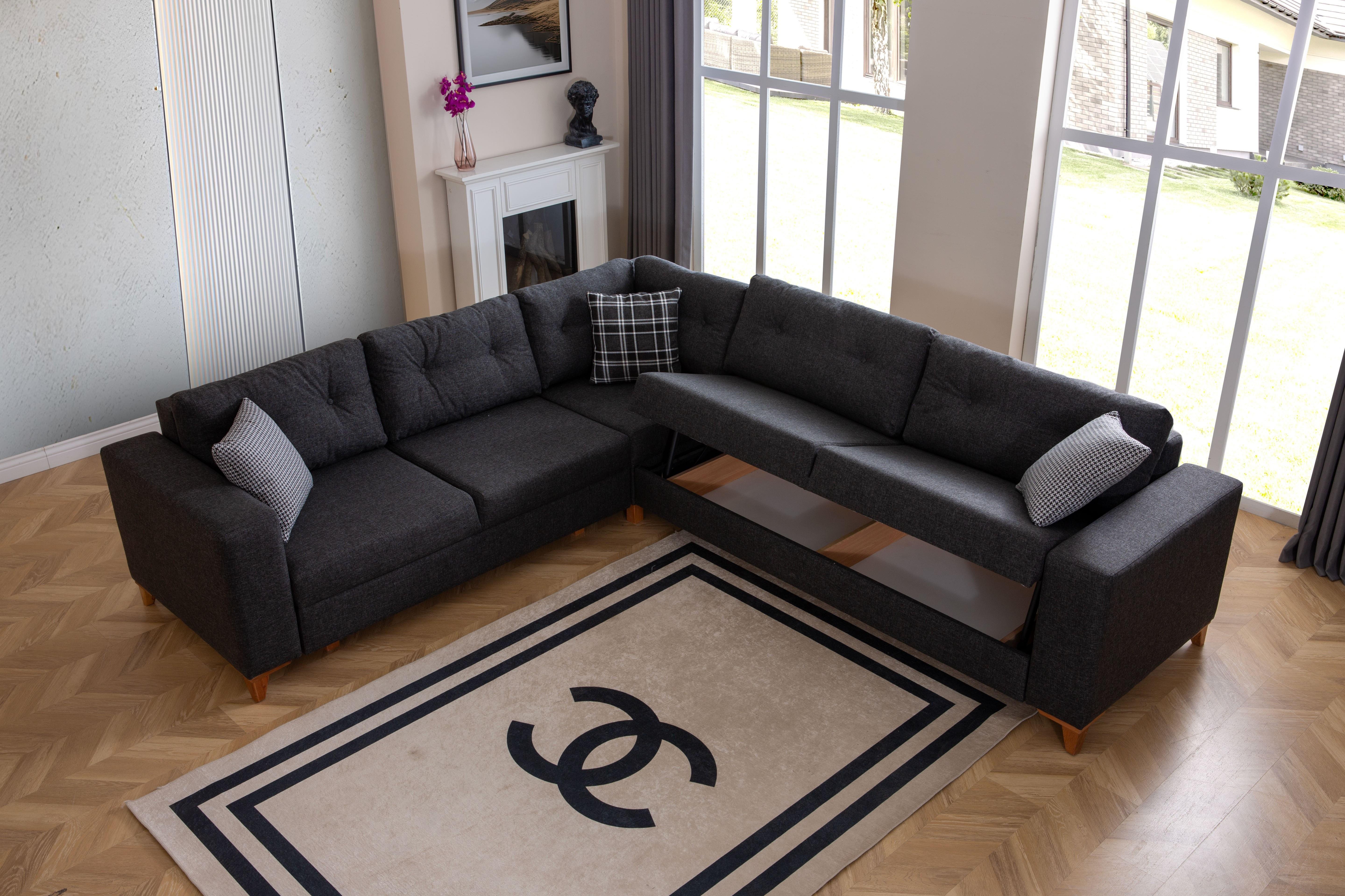 Dekorbizden Kumsal Köşe Koltuk