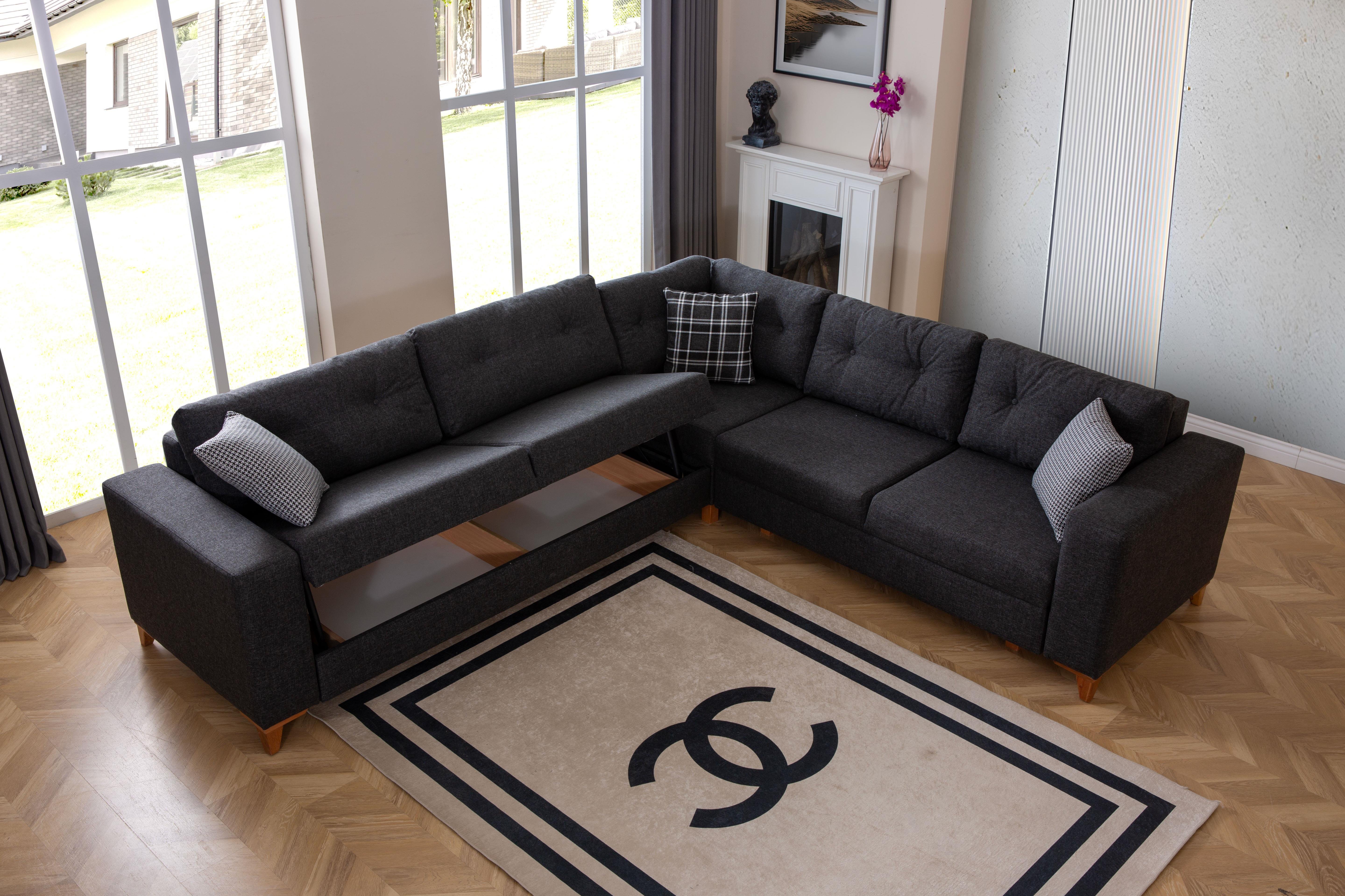 Dekorbizden Kumsal Köşe Koltuk