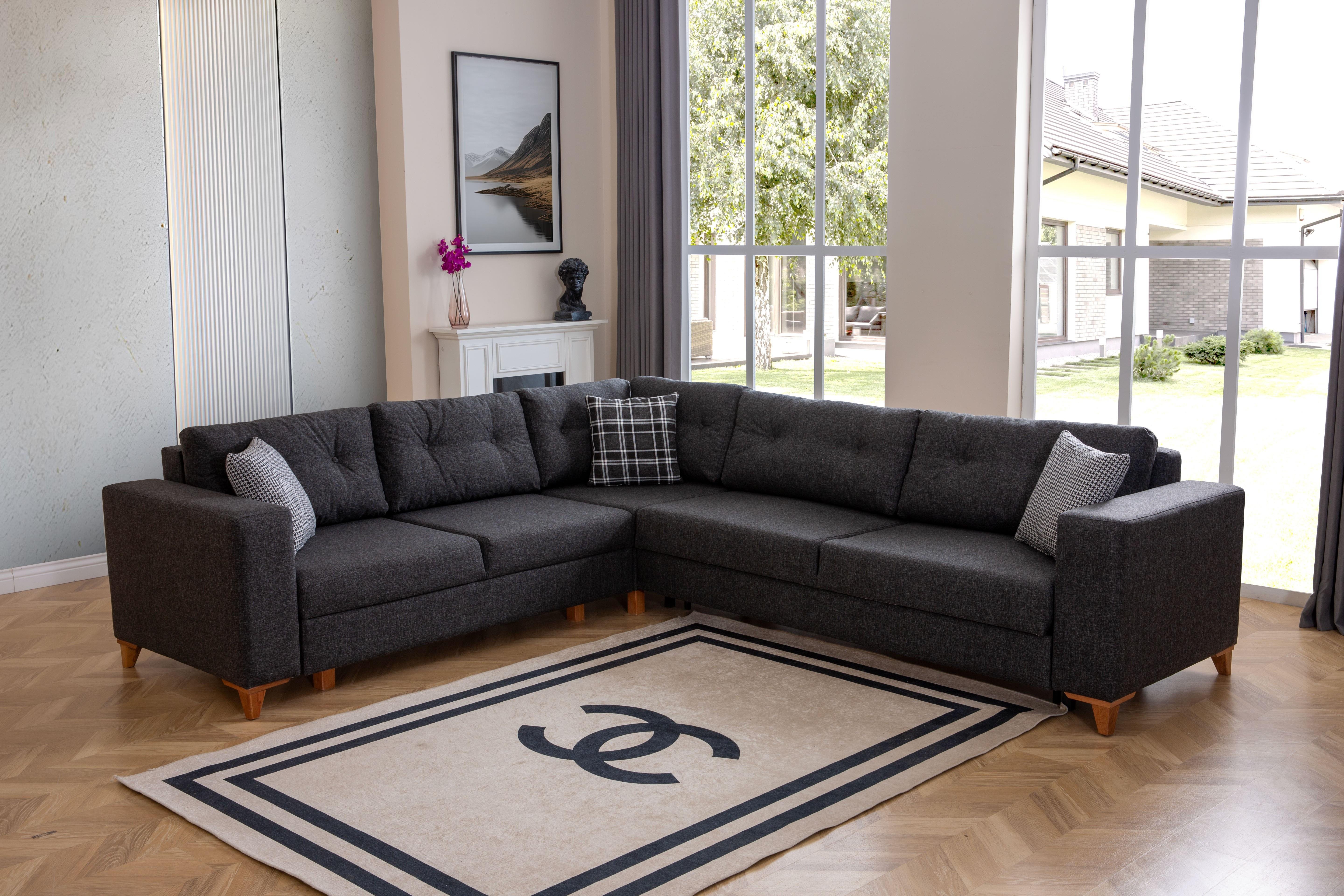 Dekorbizden Kumsal Köşe Koltuk