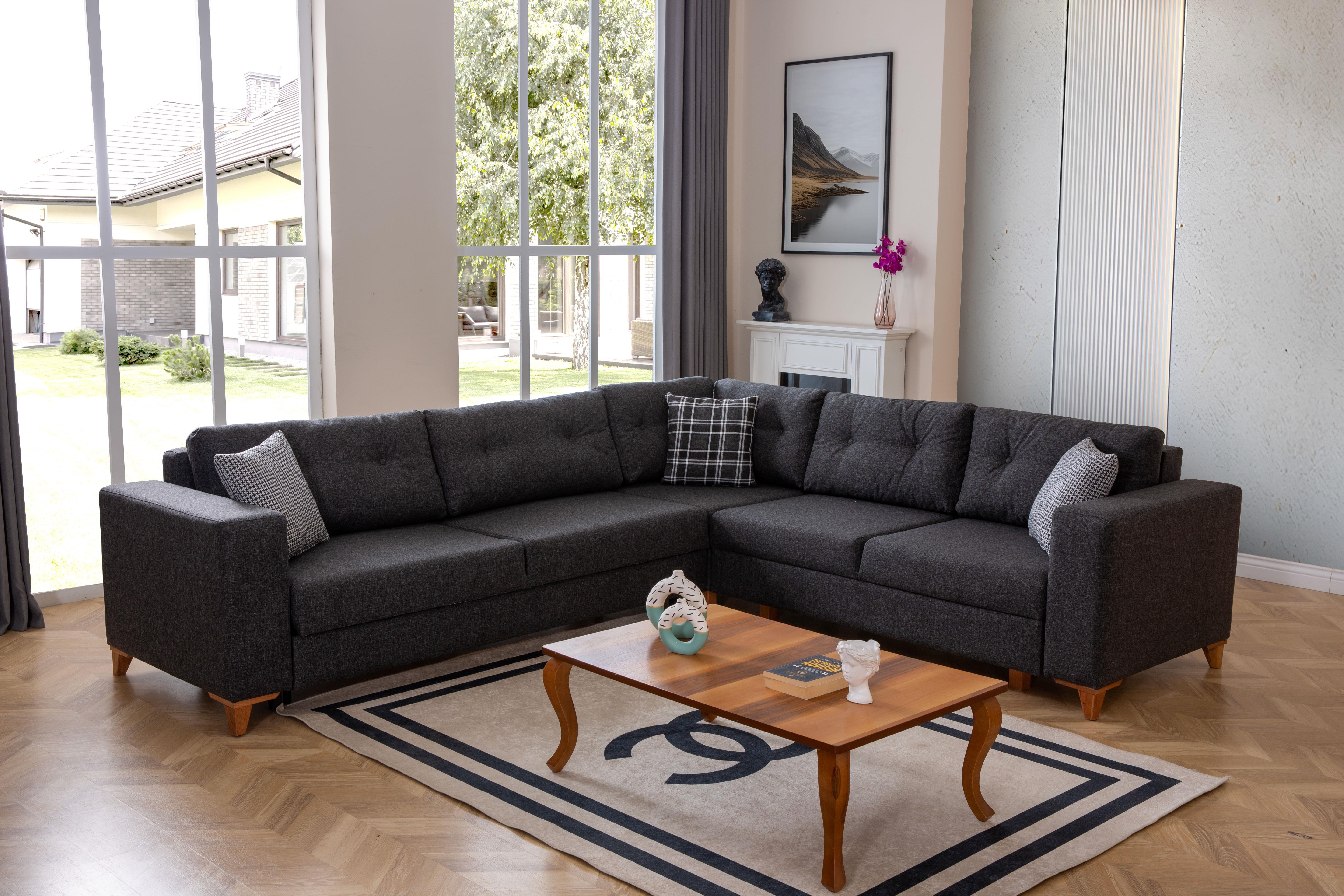 Dekorbizden Kumsal Köşe Koltuk