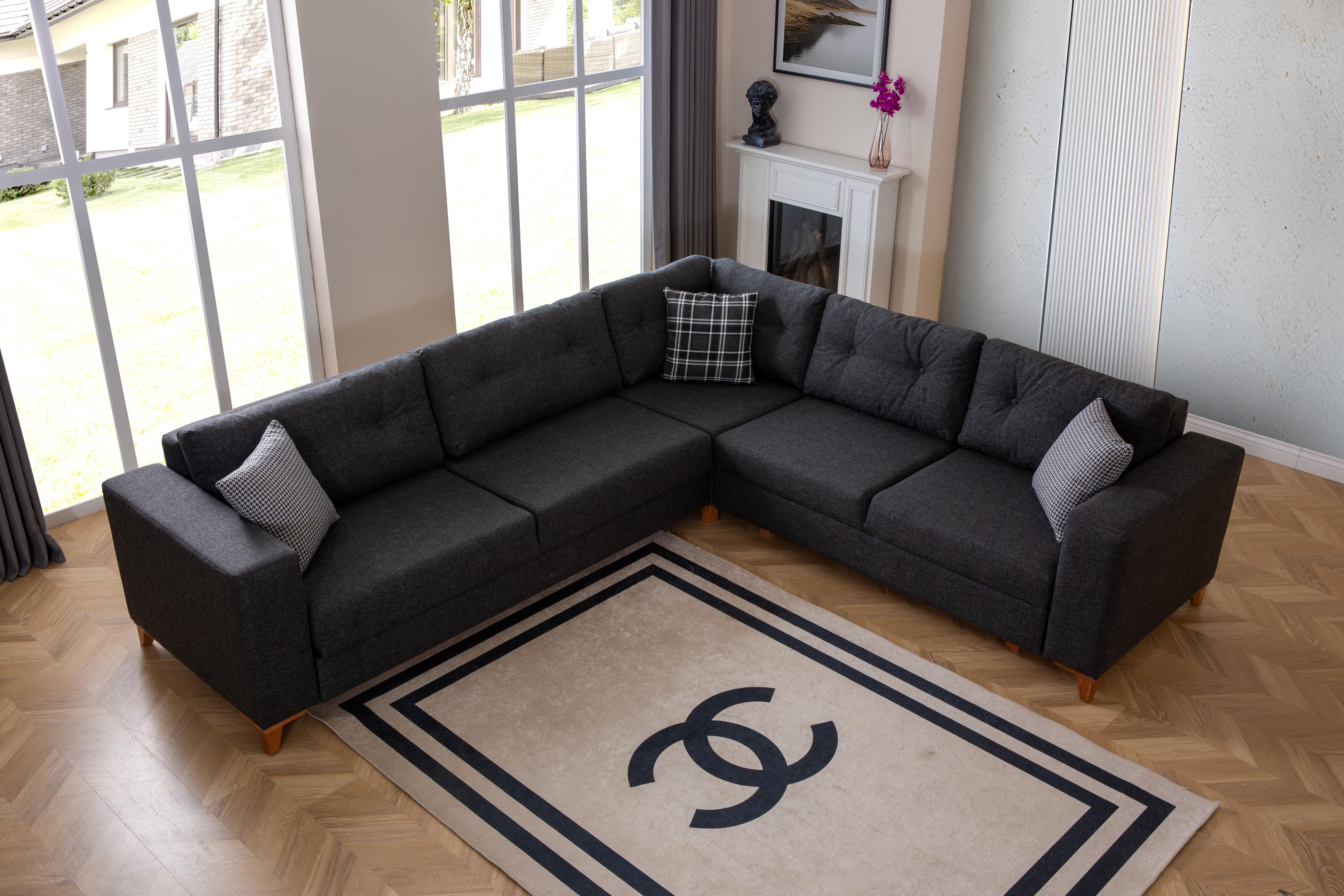 Dekorbizden Kumsal Köşe Koltuk