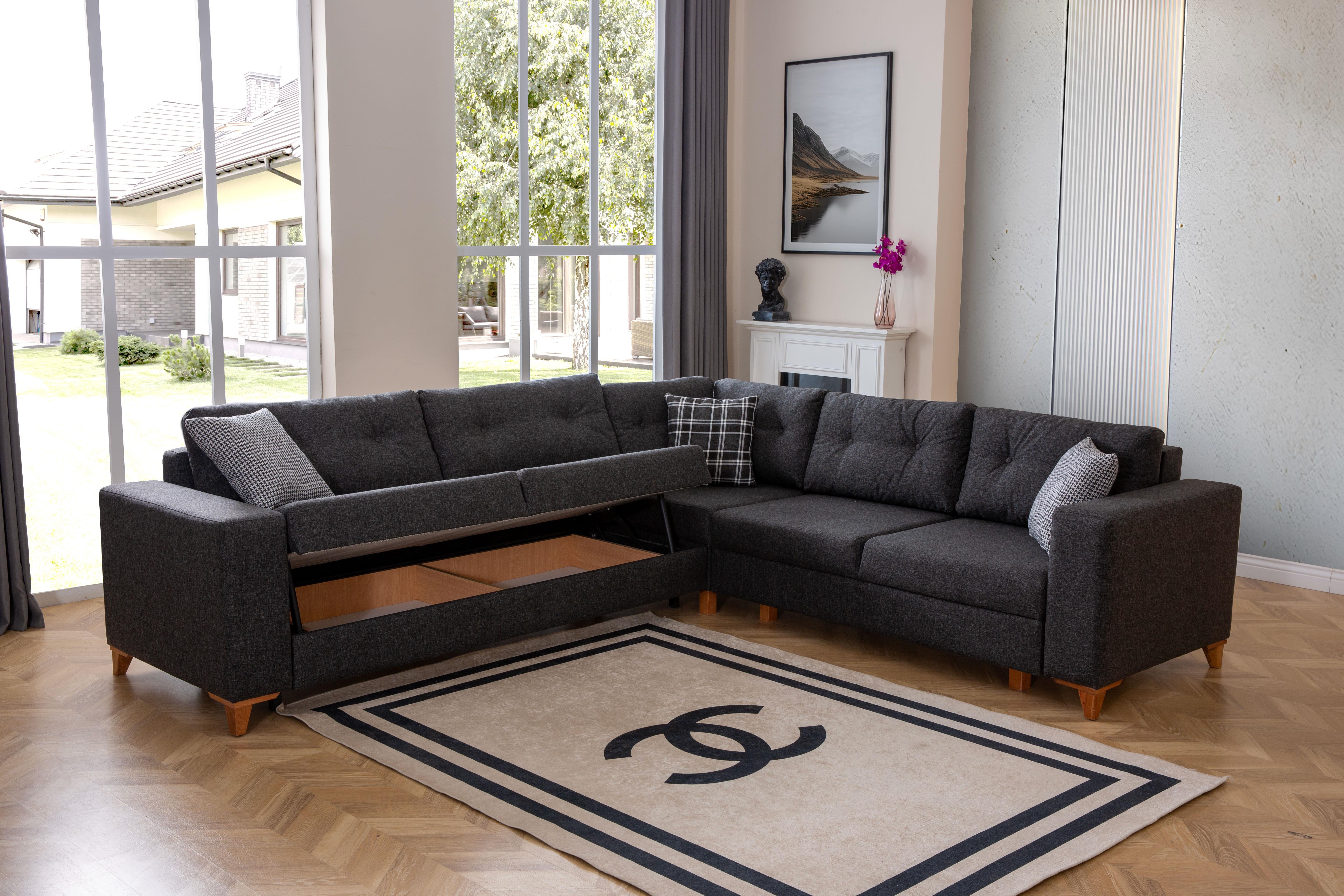 Dekorbizden Kumsal Köşe Koltuk