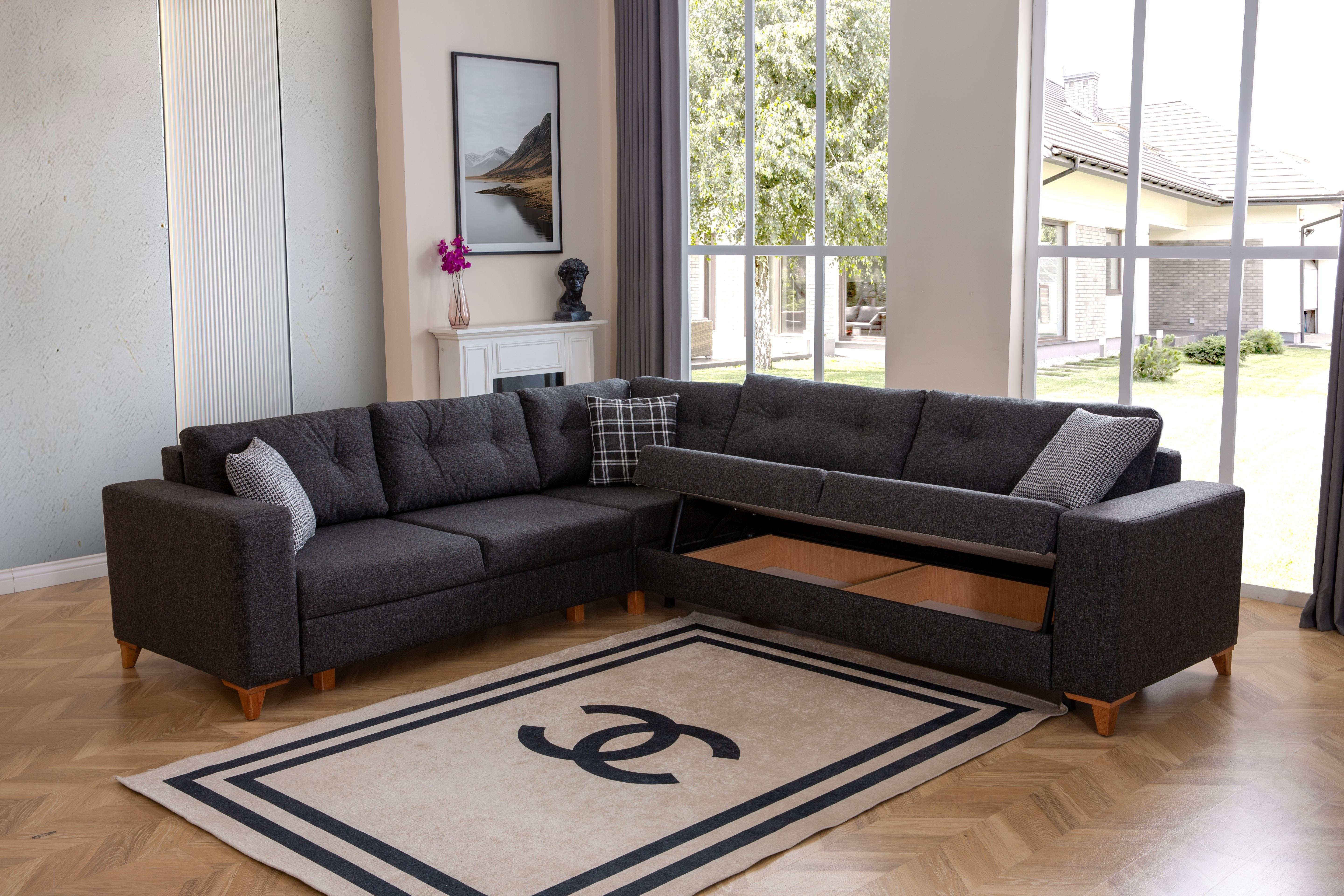 Dekorbizden Kumsal Köşe Koltuk