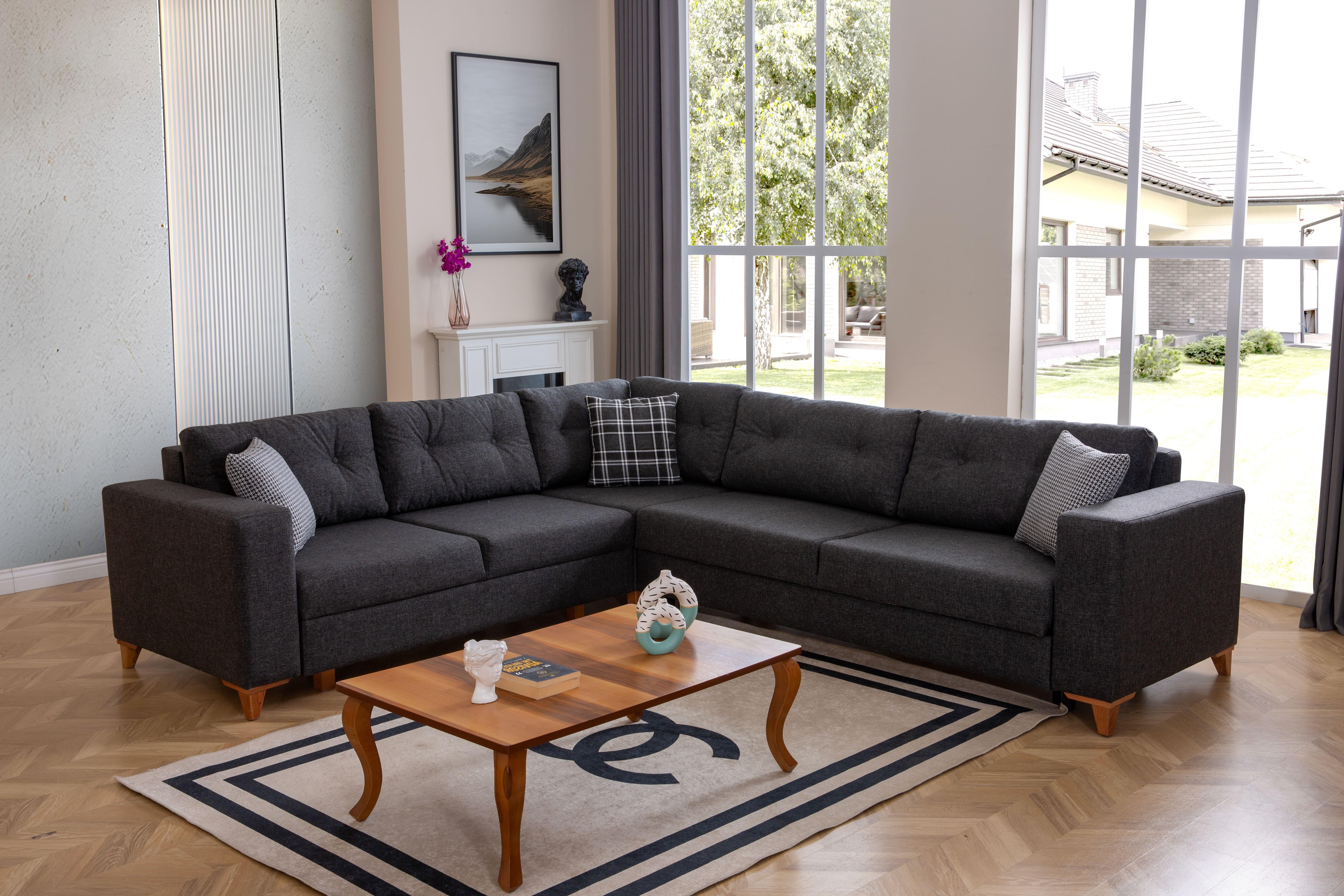 Dekorbizden Kumsal Köşe Koltuk