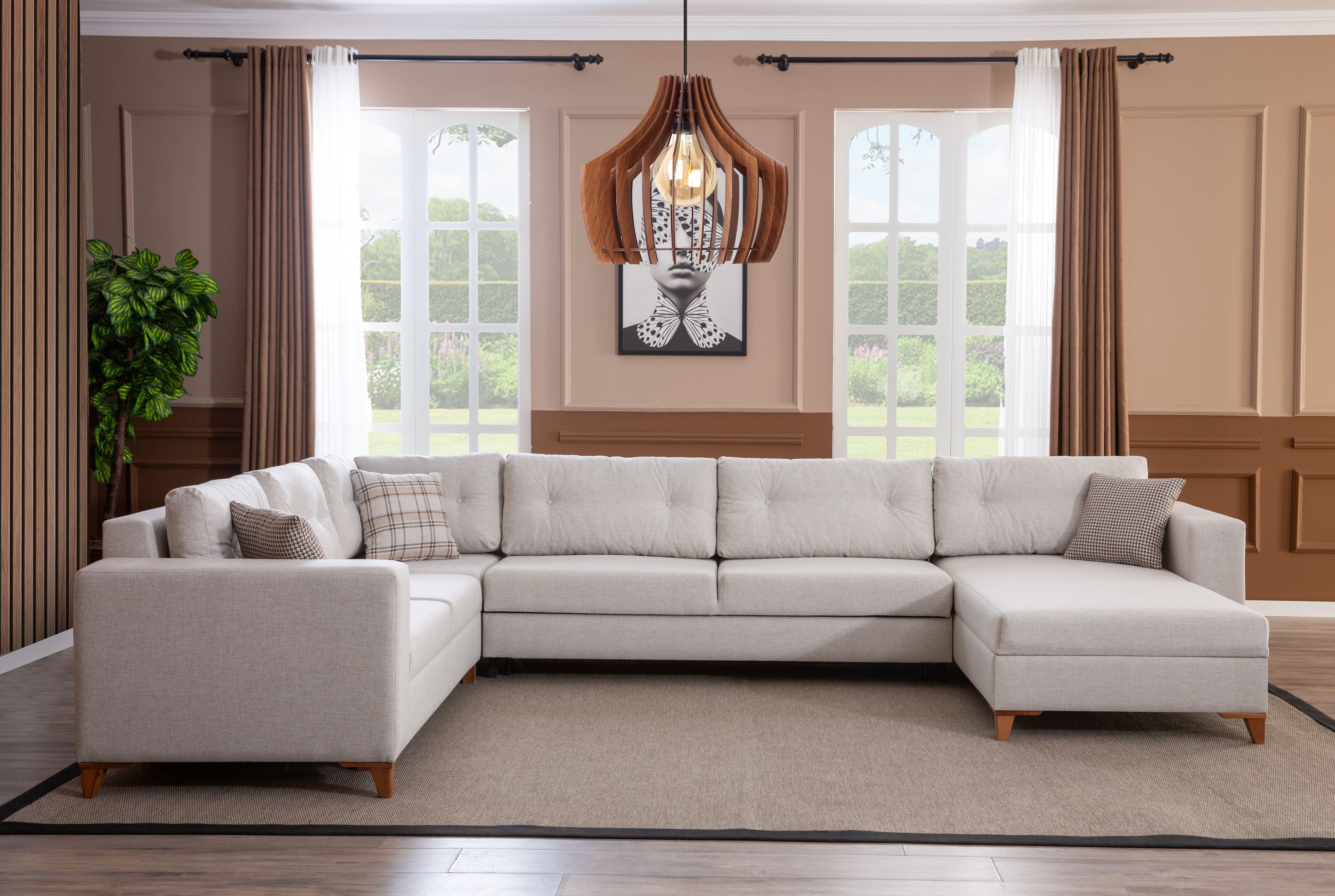 Dekorbizden Kumsal U Köşe Koltuk