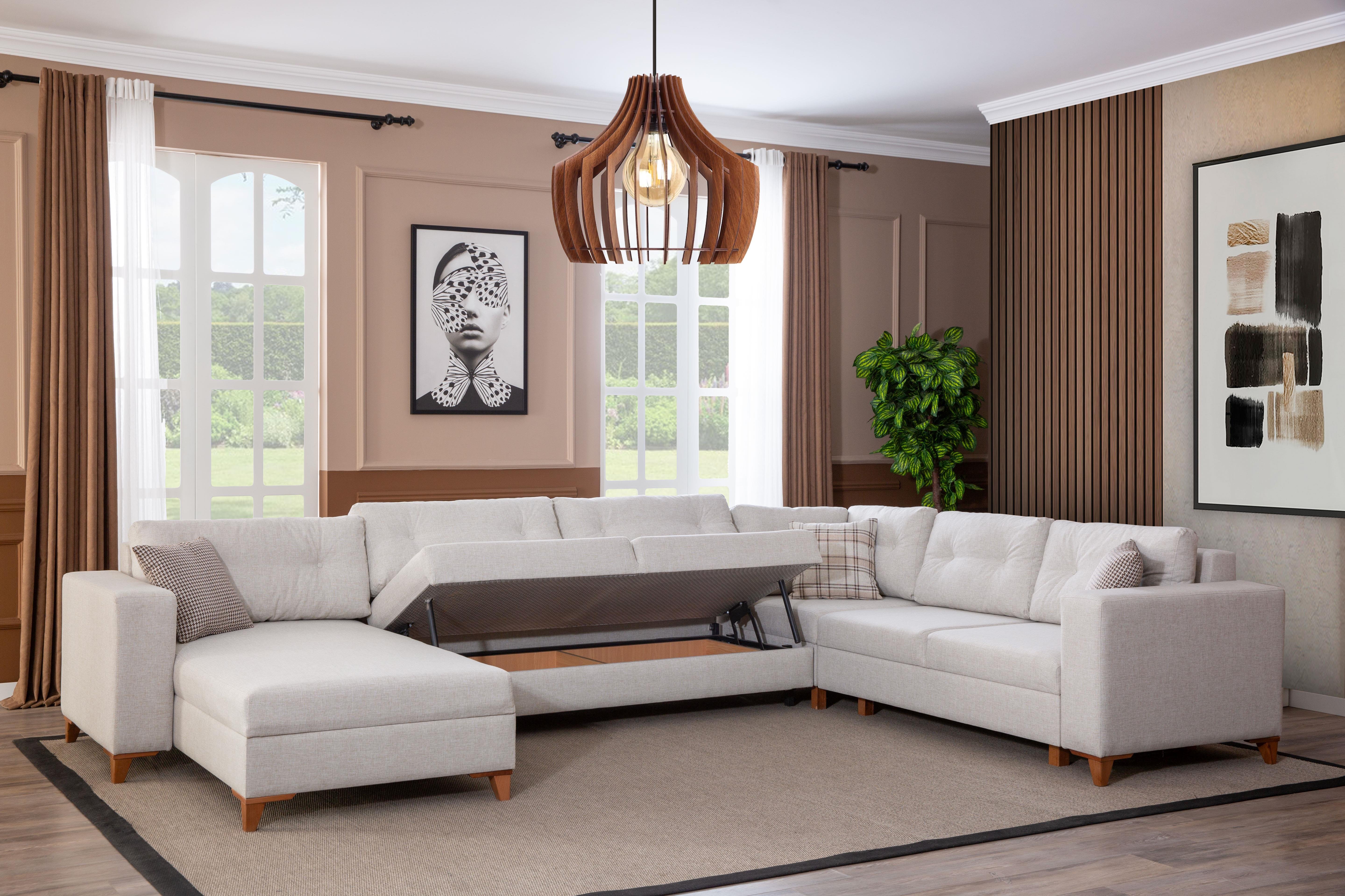 Dekorbizden Kumsal U Köşe Koltuk