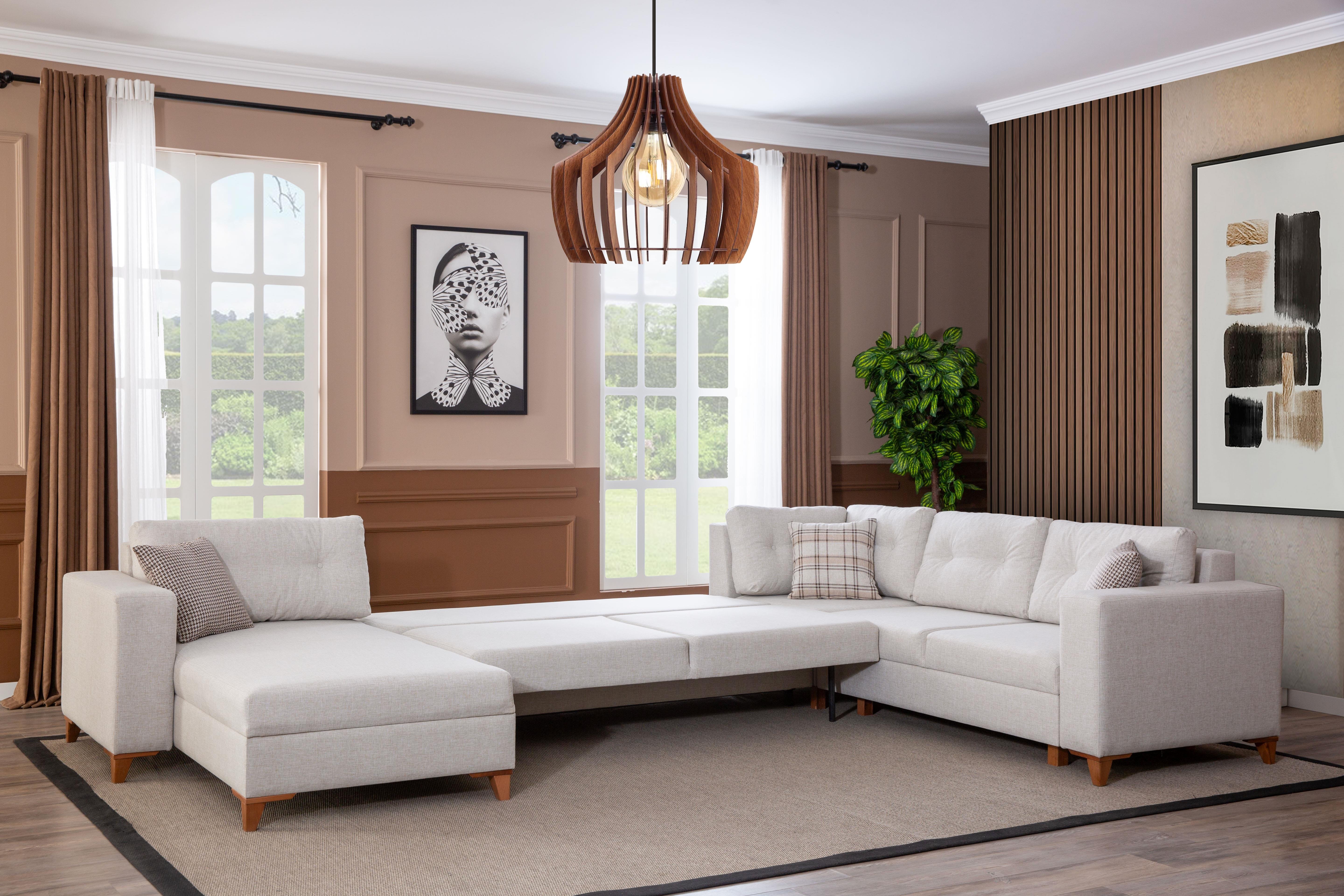 Dekorbizden Kumsal U Köşe Koltuk