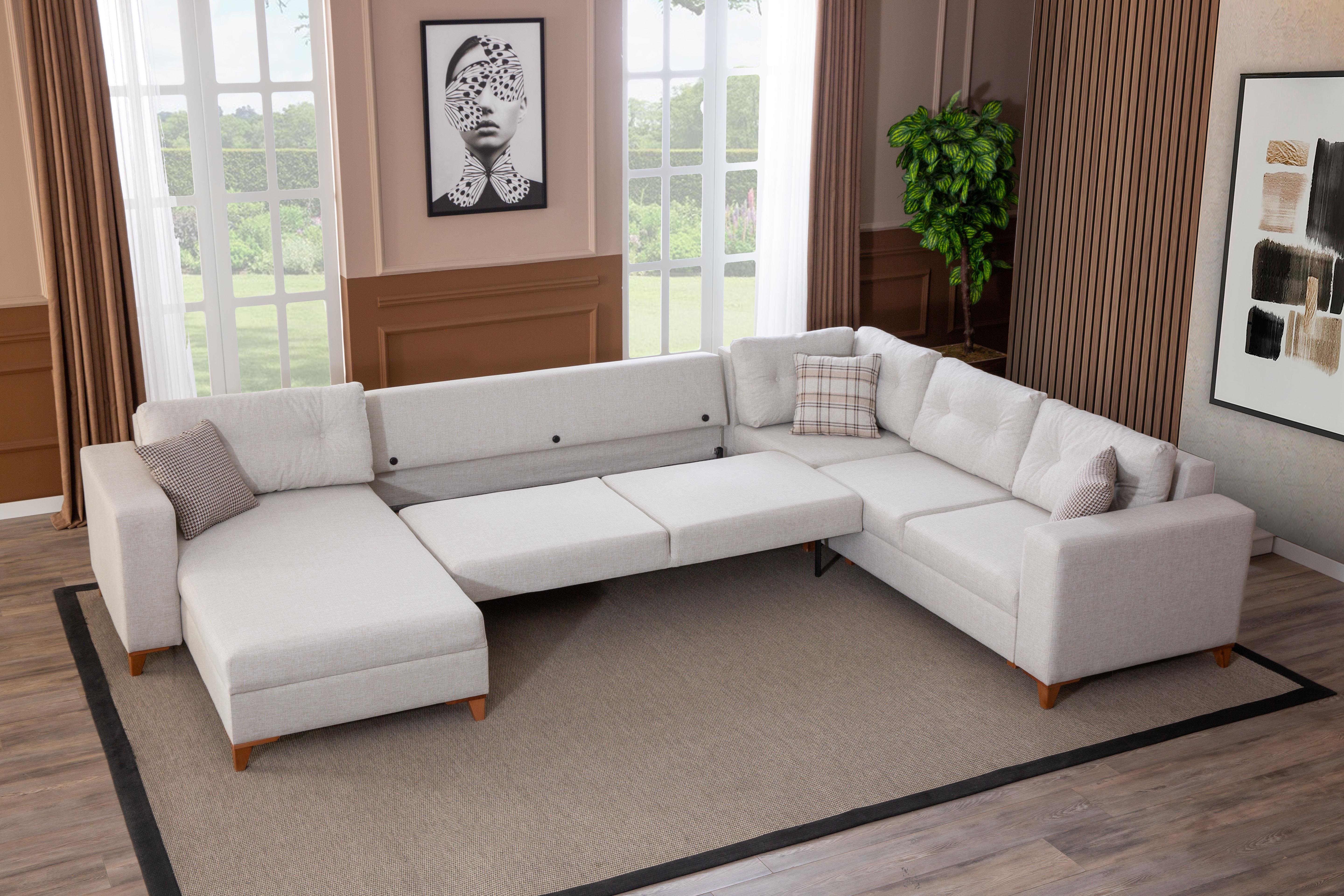 Dekorbizden Kumsal U Köşe Koltuk