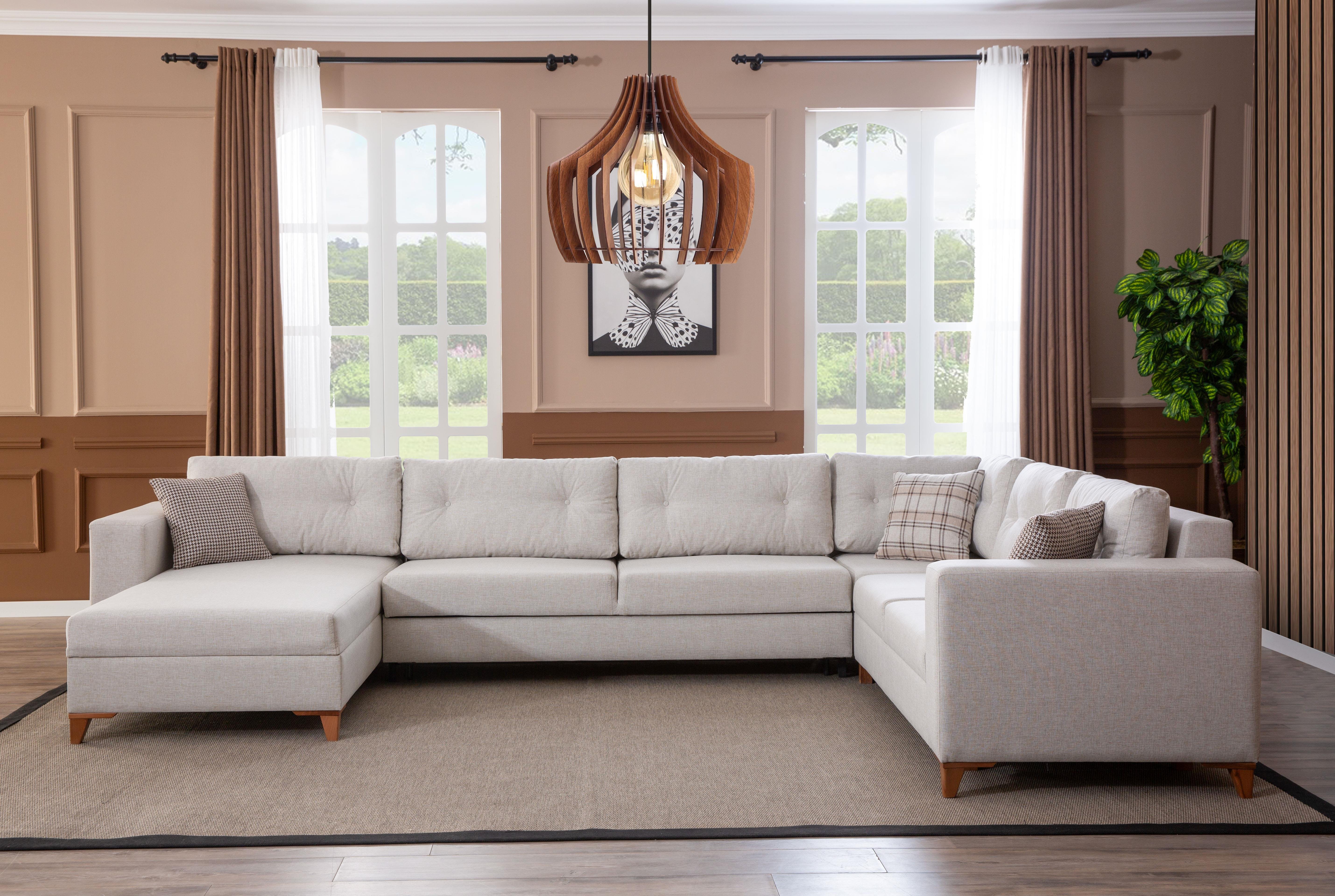 Dekorbizden Kumsal U Köşe Koltuk