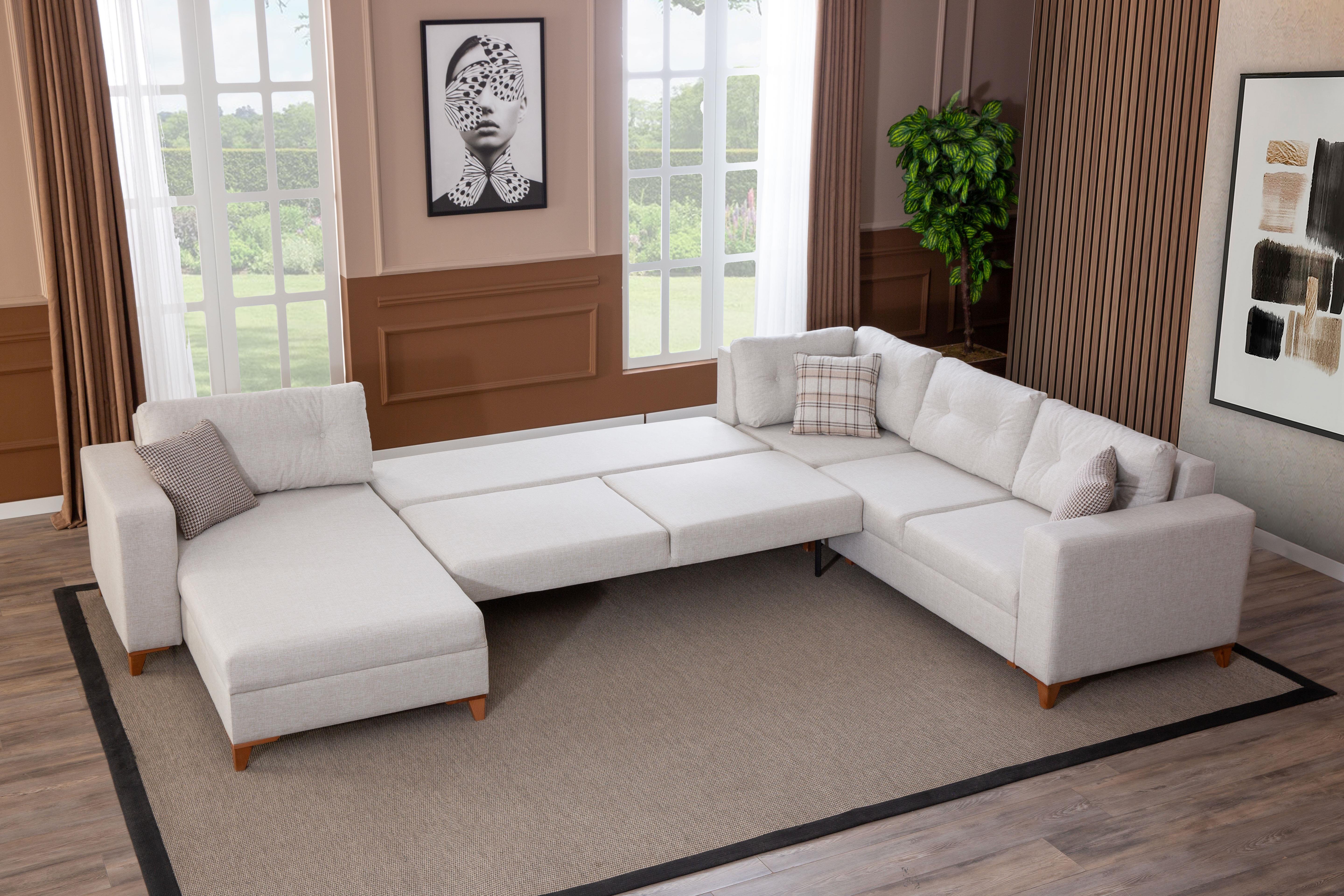 Dekorbizden Kumsal U Köşe Koltuk