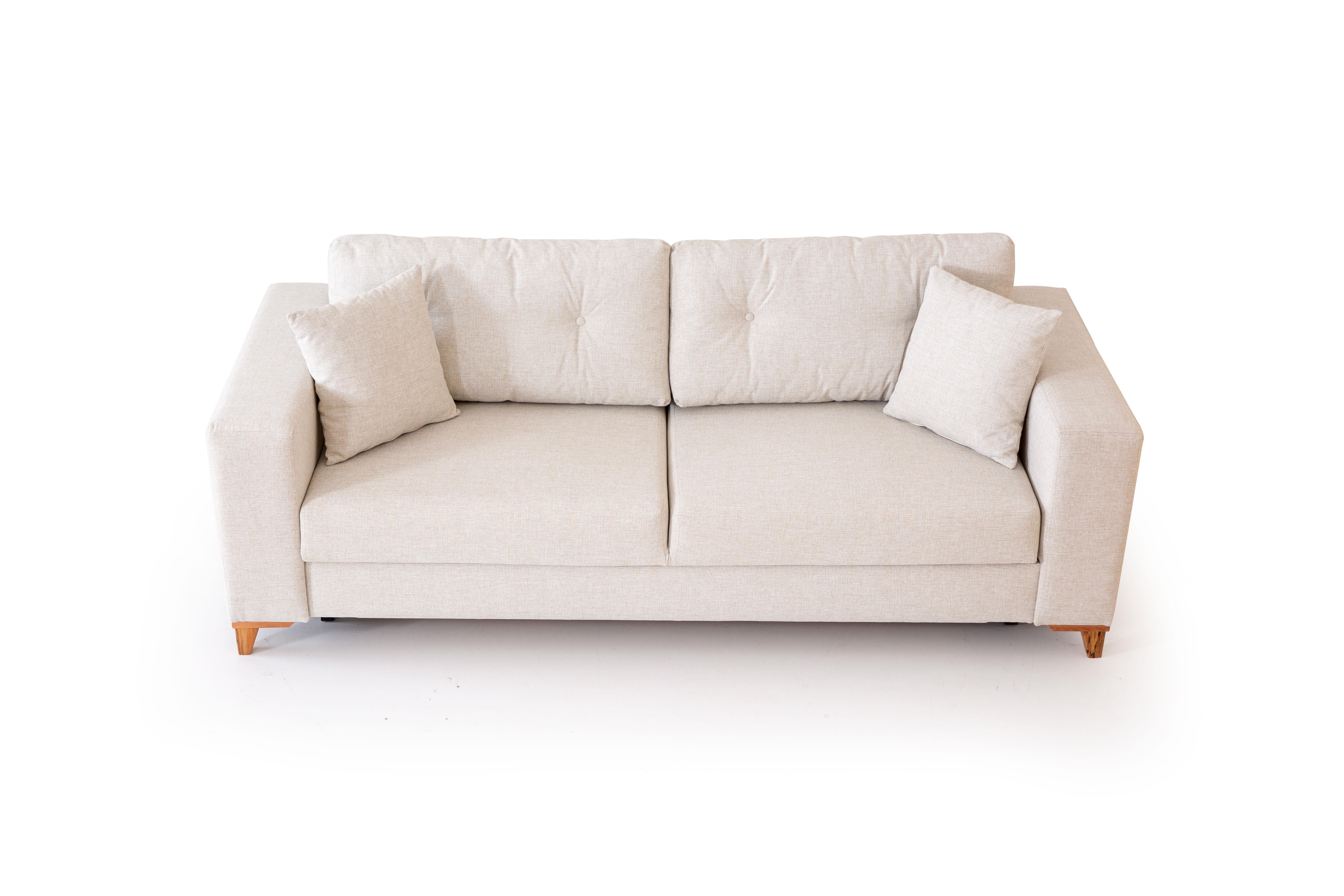 Dekorbizden Kumsal Üçlü Koltuk 