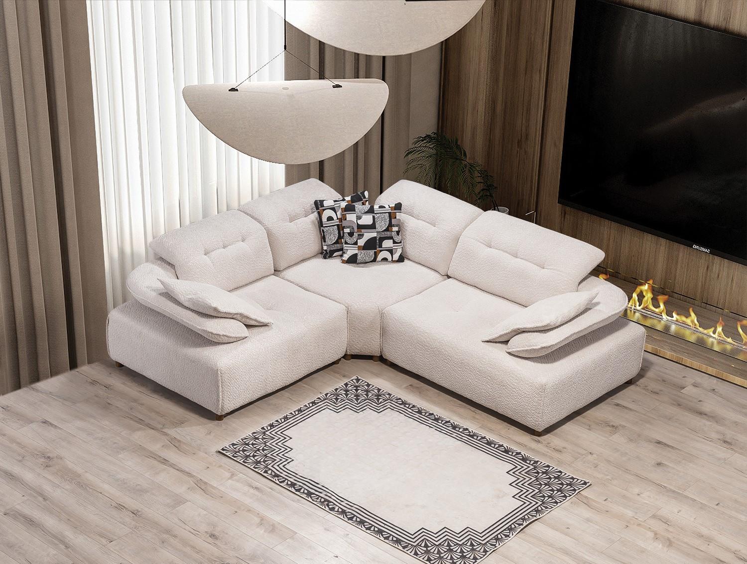 Dekorbizden Largo-E Spor Köşe Koltuk