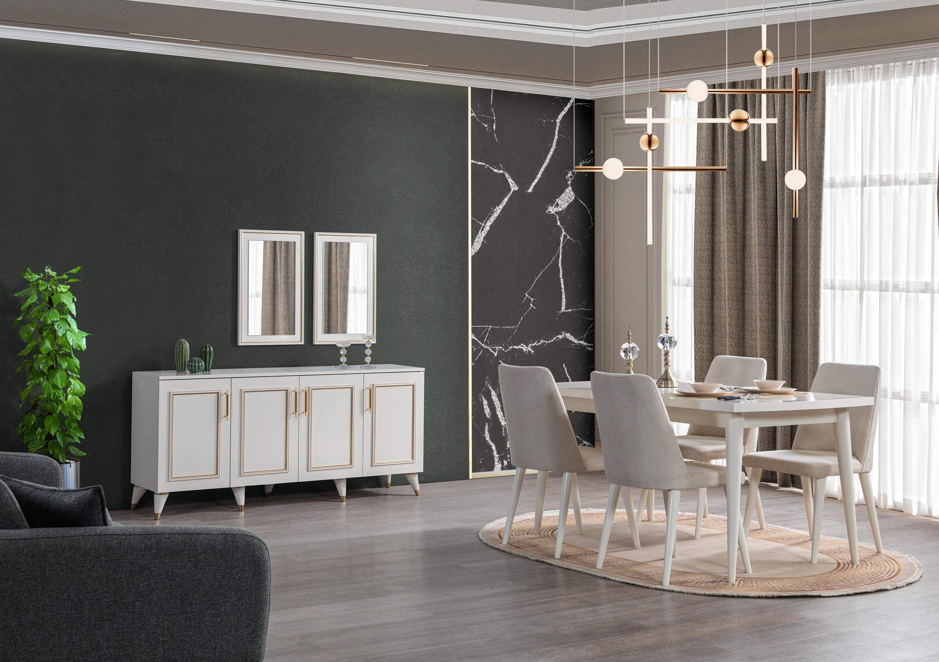 Dekorbizden Leon Yemek Odası Takımı