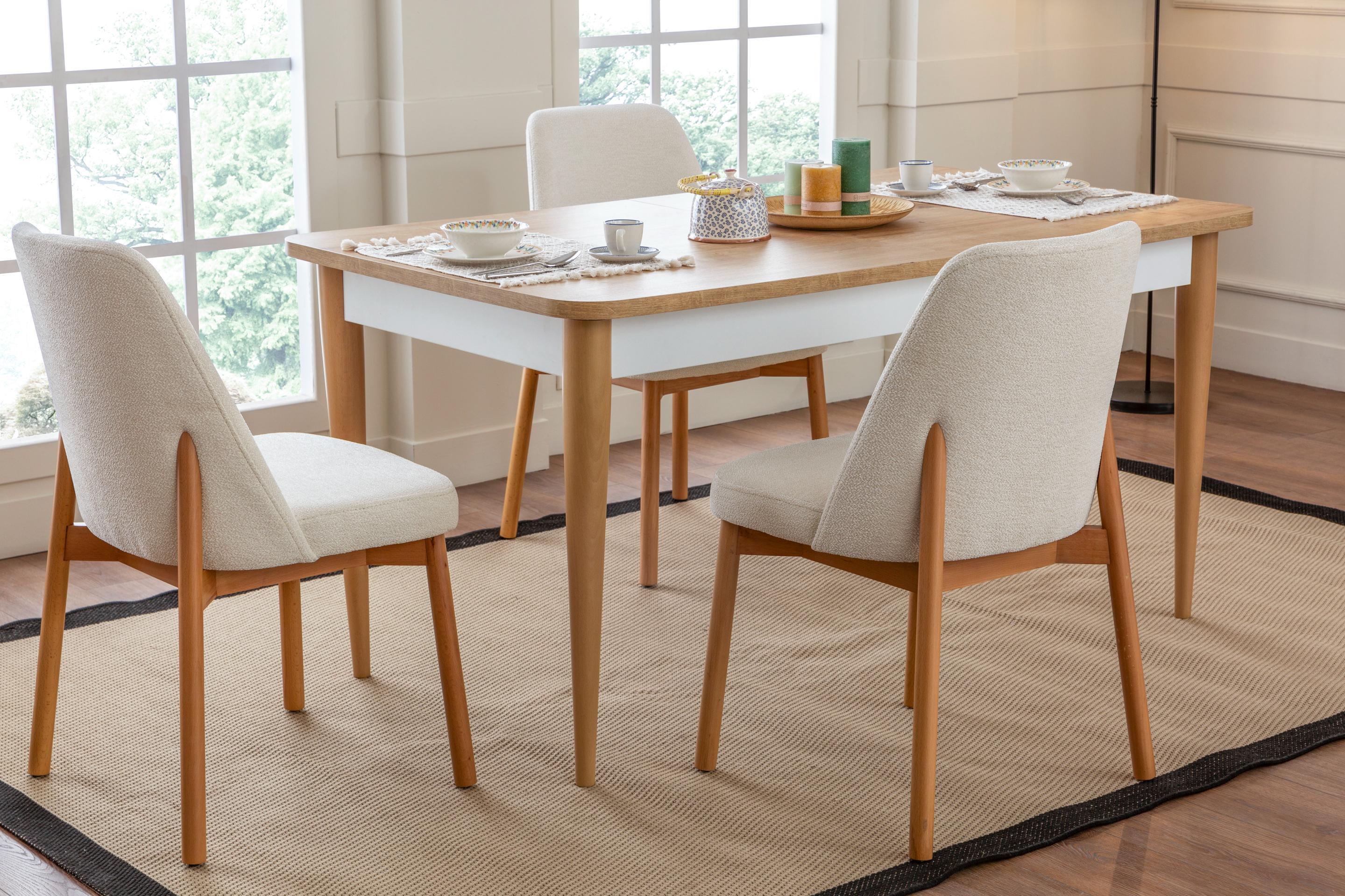 Dekorbizden Linda Sandalye Latte