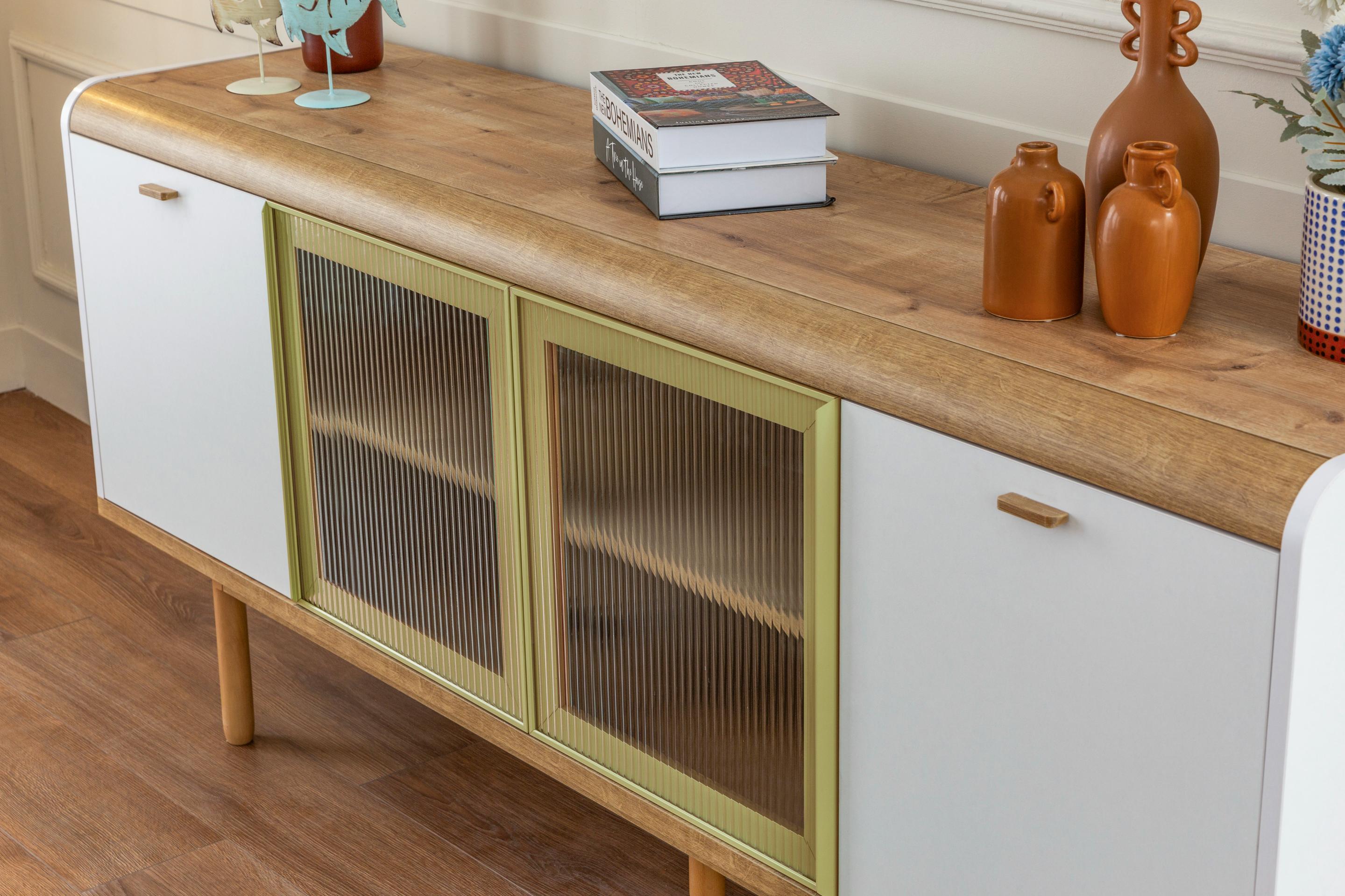 Dekorbizden Linda Yemek Odası Latte Takımı