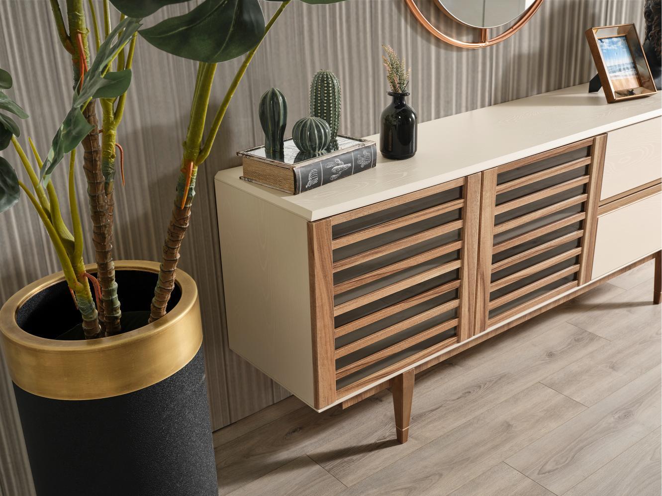 Dekorbizden Linda Yemek Odası Takımı 