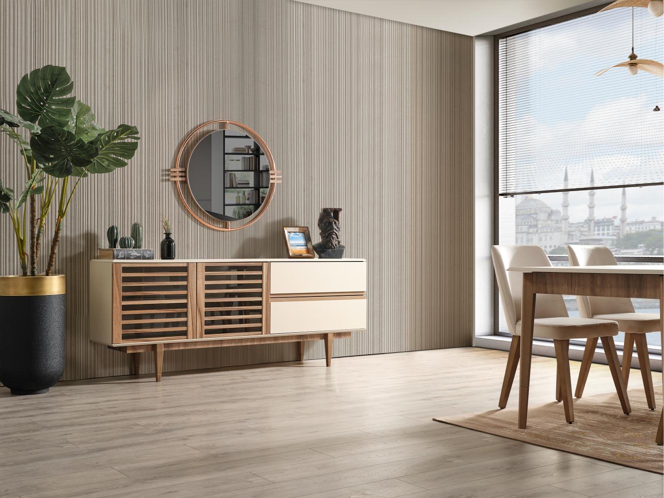 Dekorbizden Linda Yemek Odası Takımı 