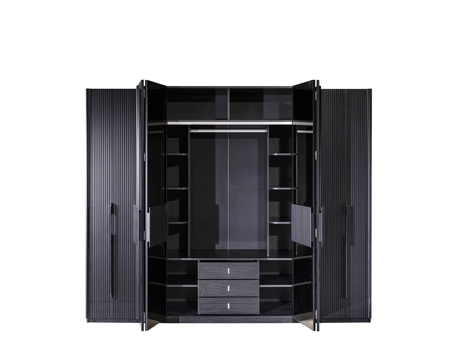 Dekorbizden Lion Yatak Odası Gardırop 6 KAPILI