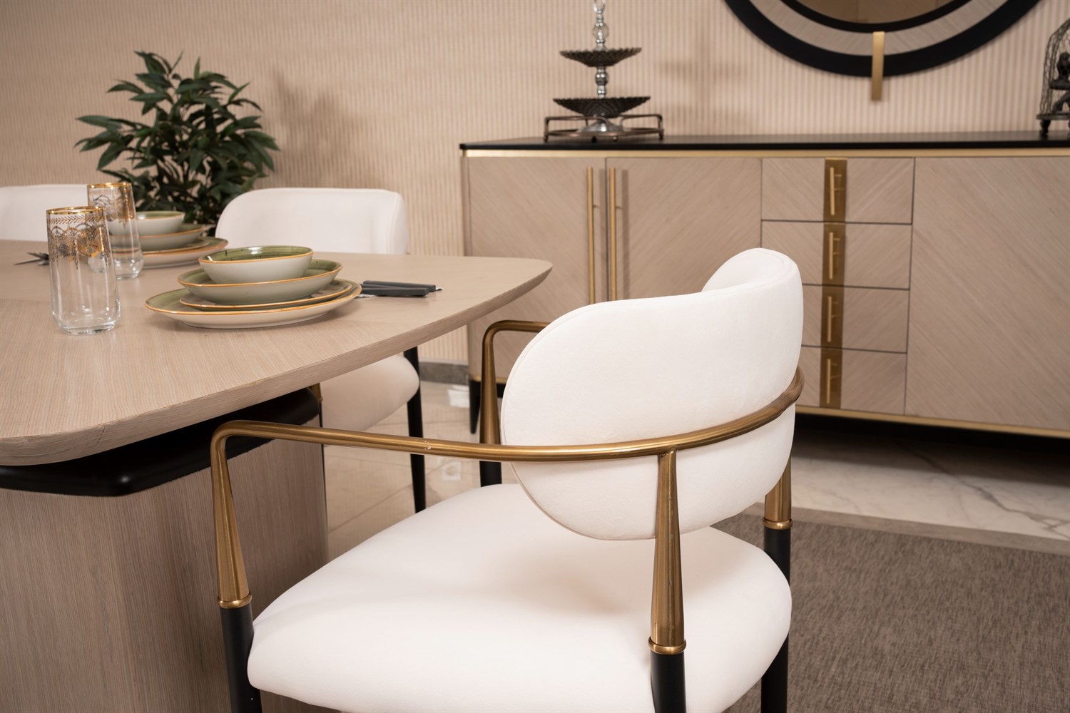 Dekorbizden Lisbon Yemek Odası Sandalye