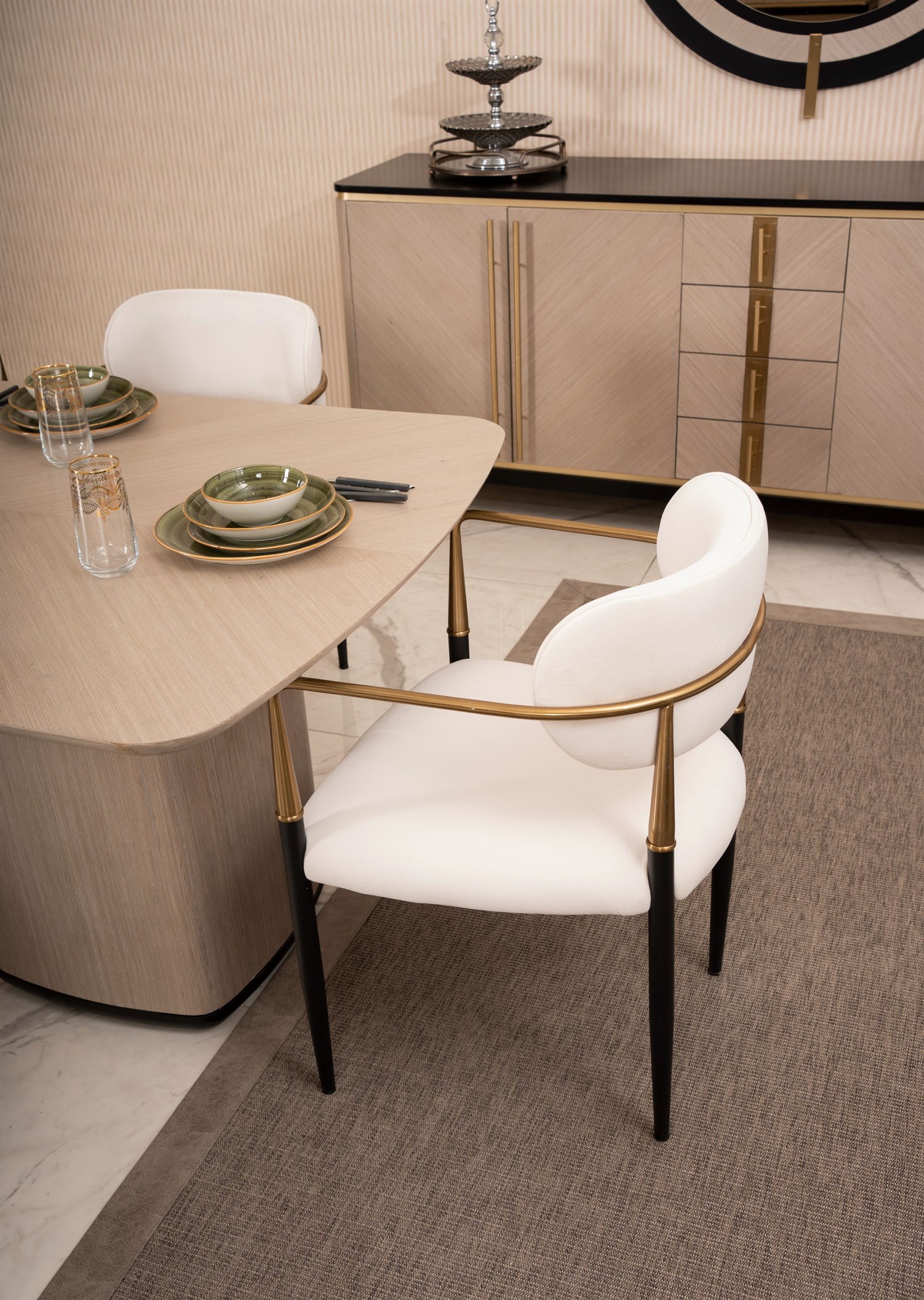 Dekorbizden Lisbon Yemek Odası Sandalye