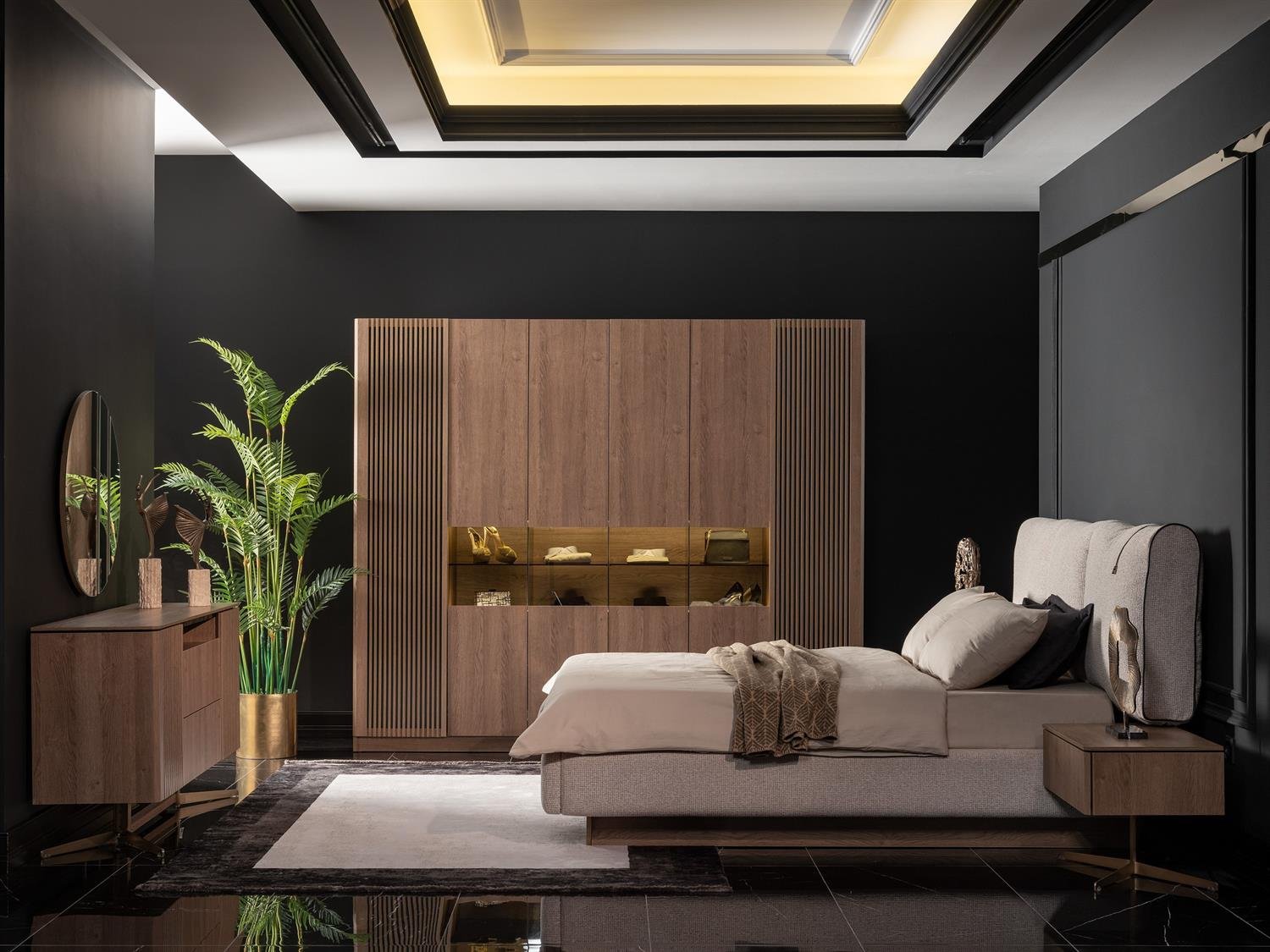 Dekorbizden Lizbon Yatak Odası Gardırop