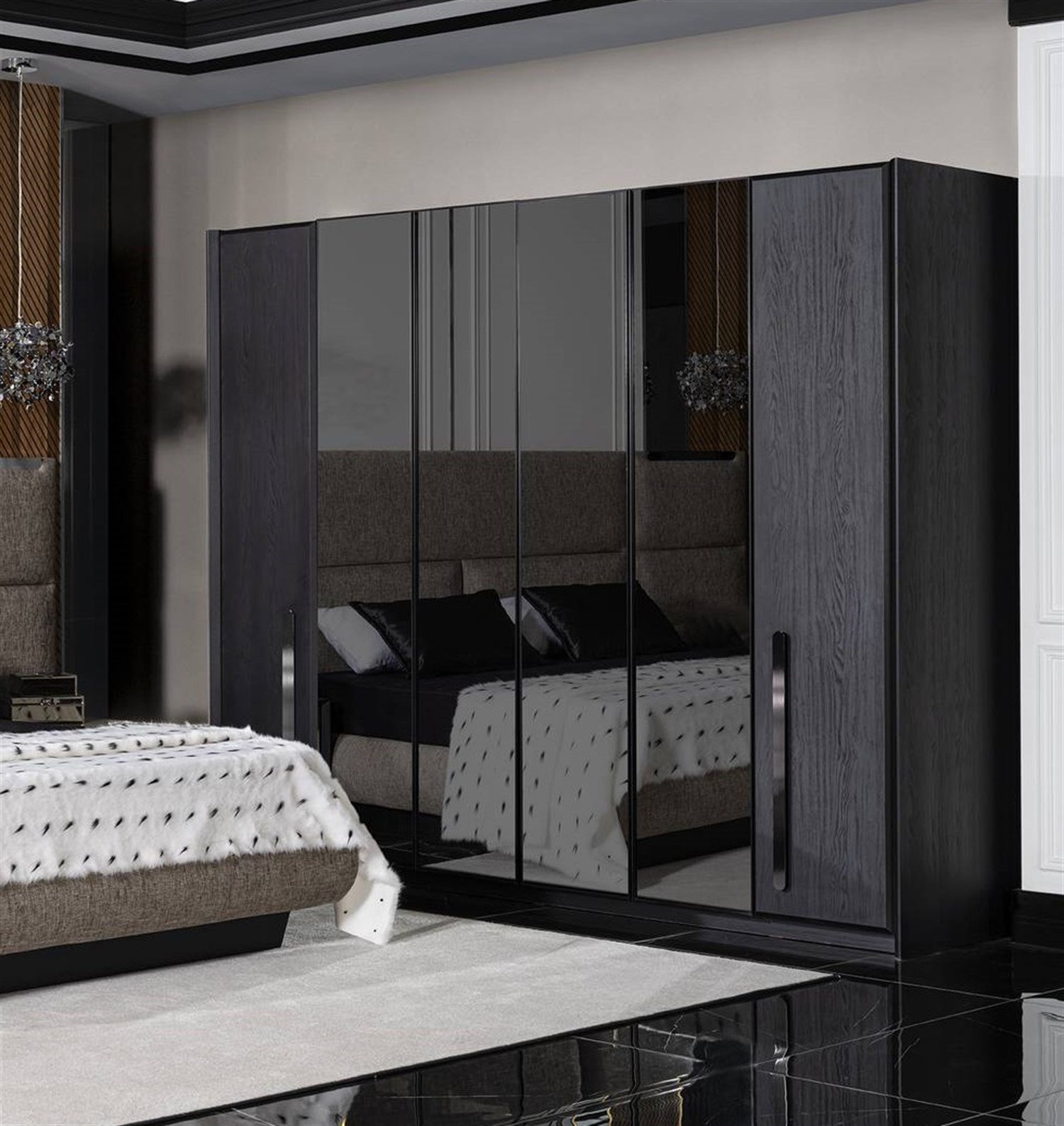 Dekorbizden Lucca Yatak Odası Gardırop