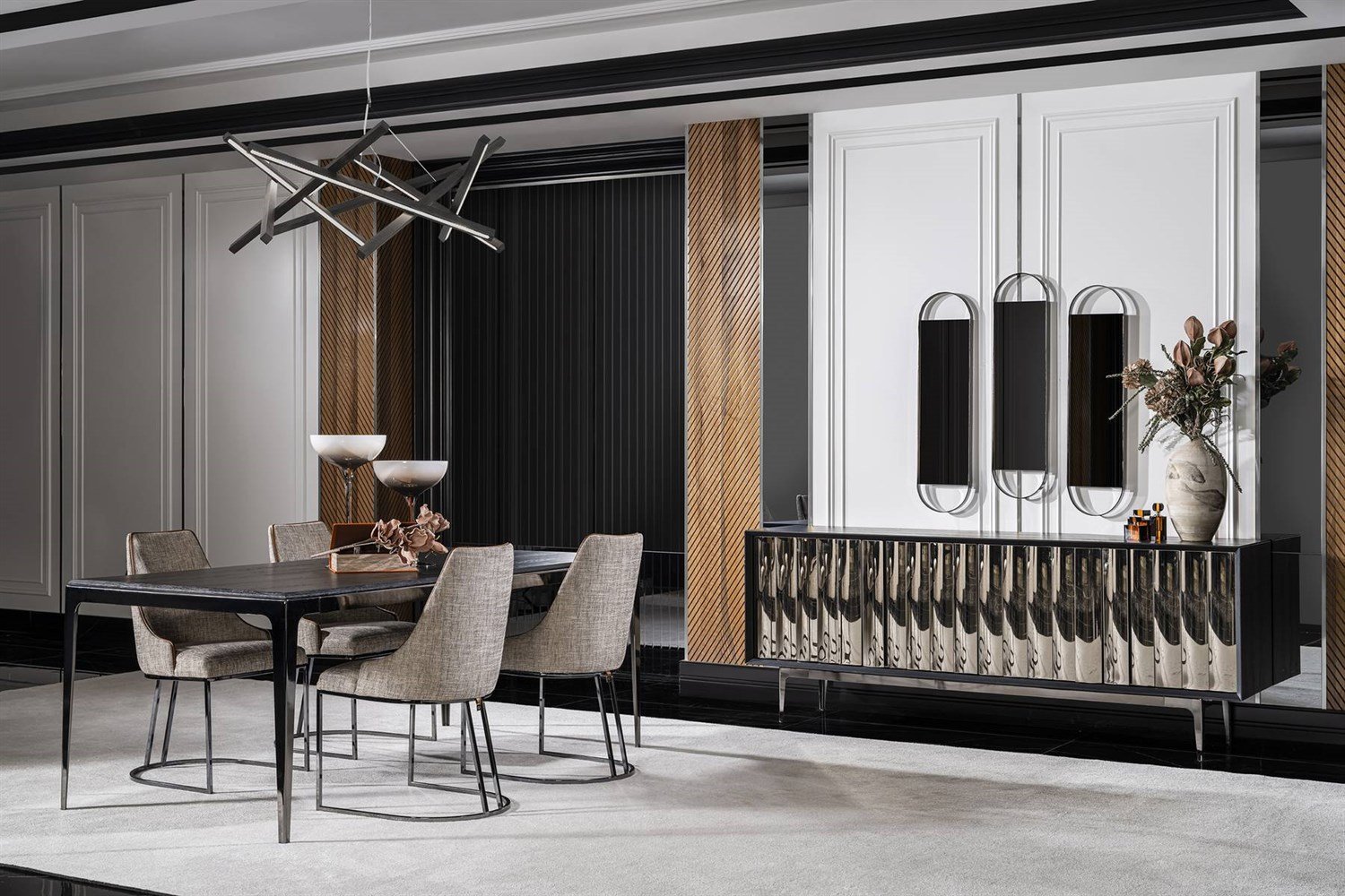 Dekorbizden Lucca Yemek Odası Takımı