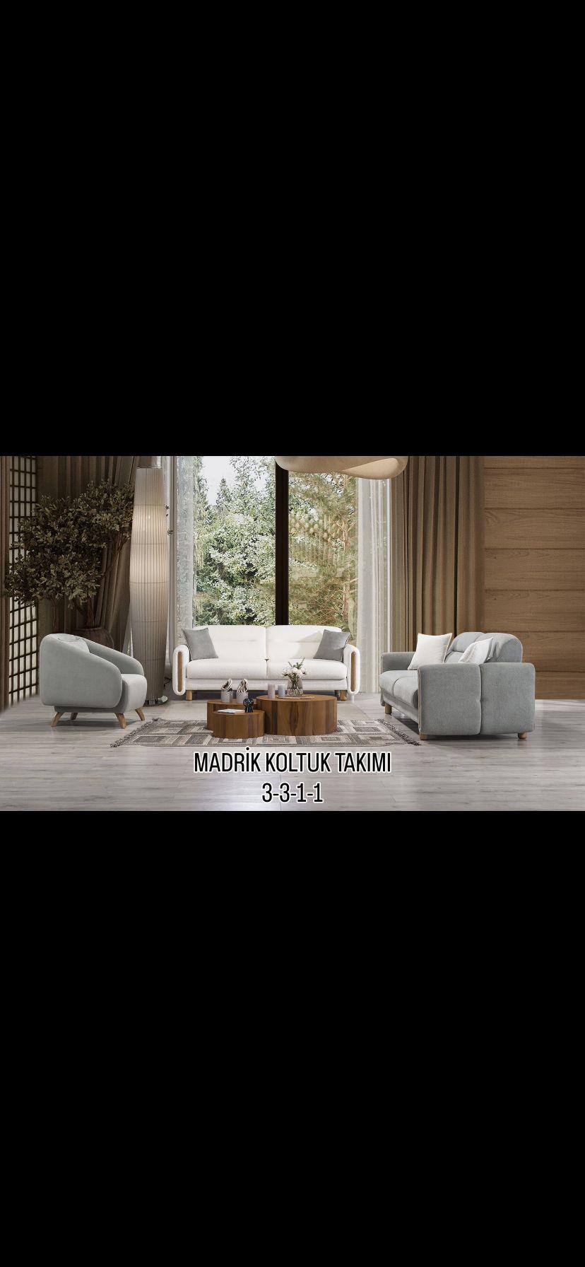 Dekorbizden Madrid Koltuk Takımı 