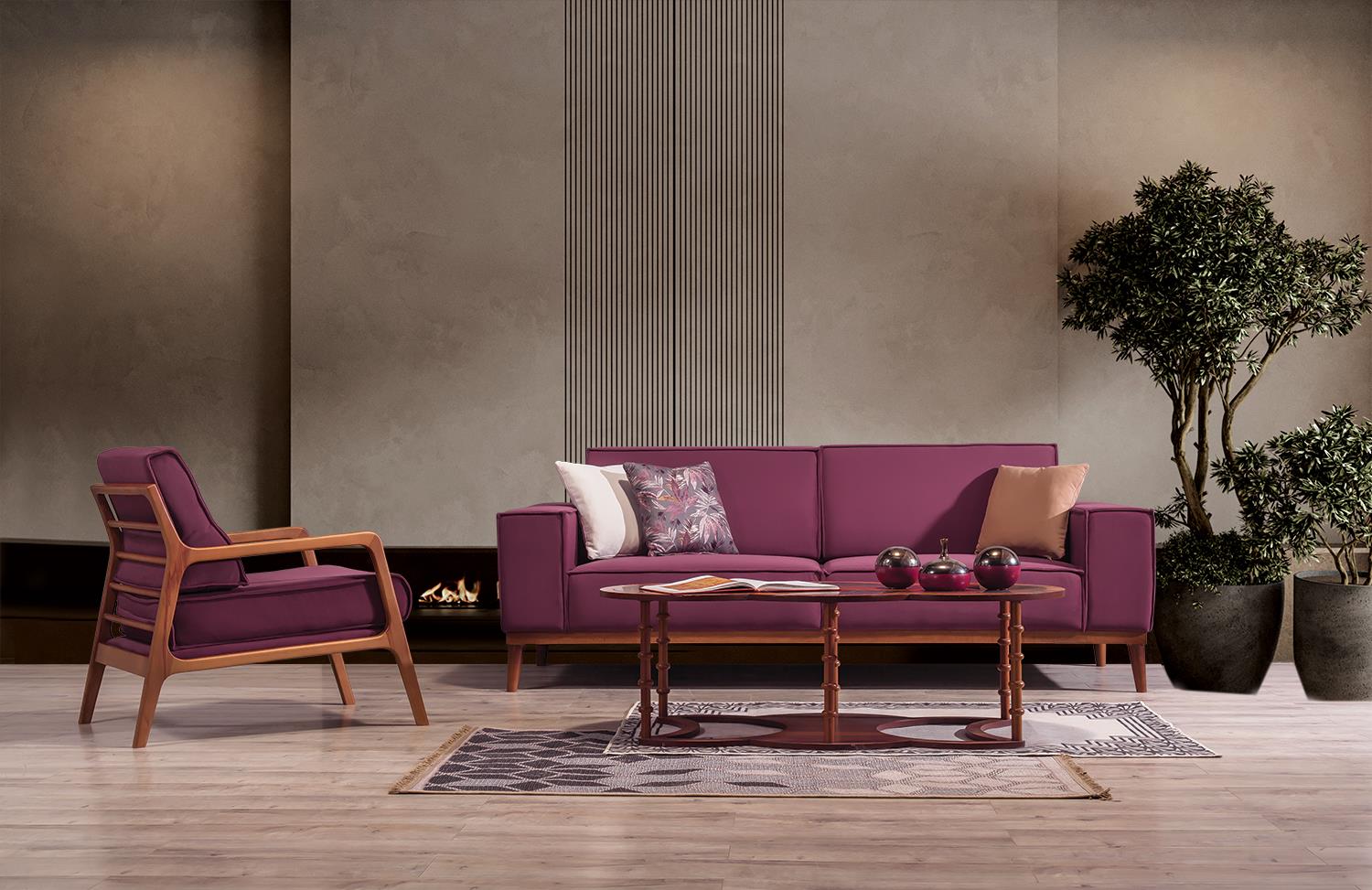 Dekorbizden Marion - A Koltuk Takımı