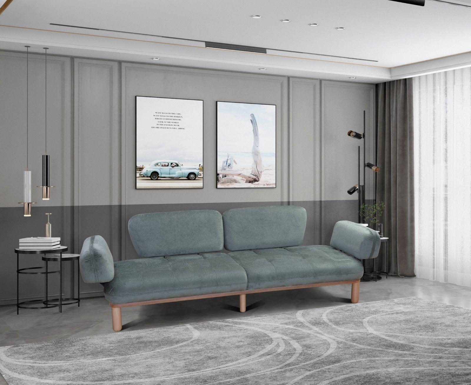 Dekorbizden Maya Üçlü Koltuk 2