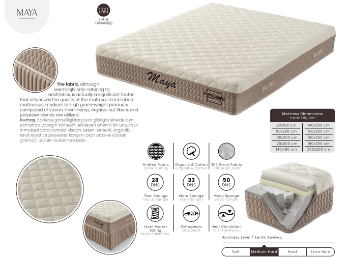 Dekorbizden Maya Yatak