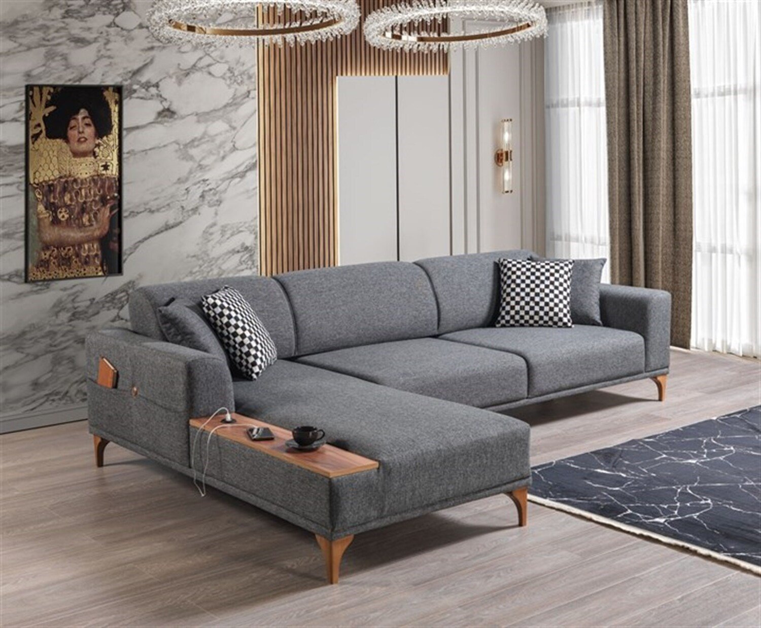 Dekorbizden Moda Köşe Koltuk 