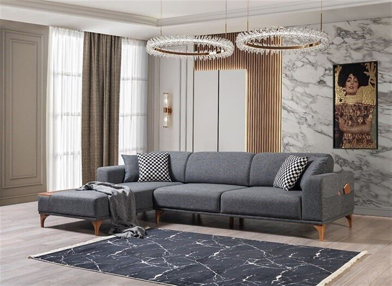 Dekorbizden Moda Köşe Koltuk 