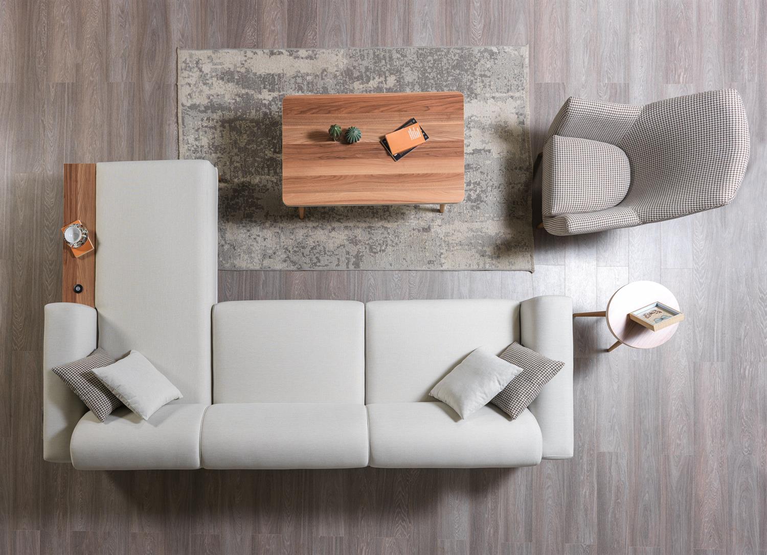 Dekorbizden Moda Köşe Koltuklu Takım