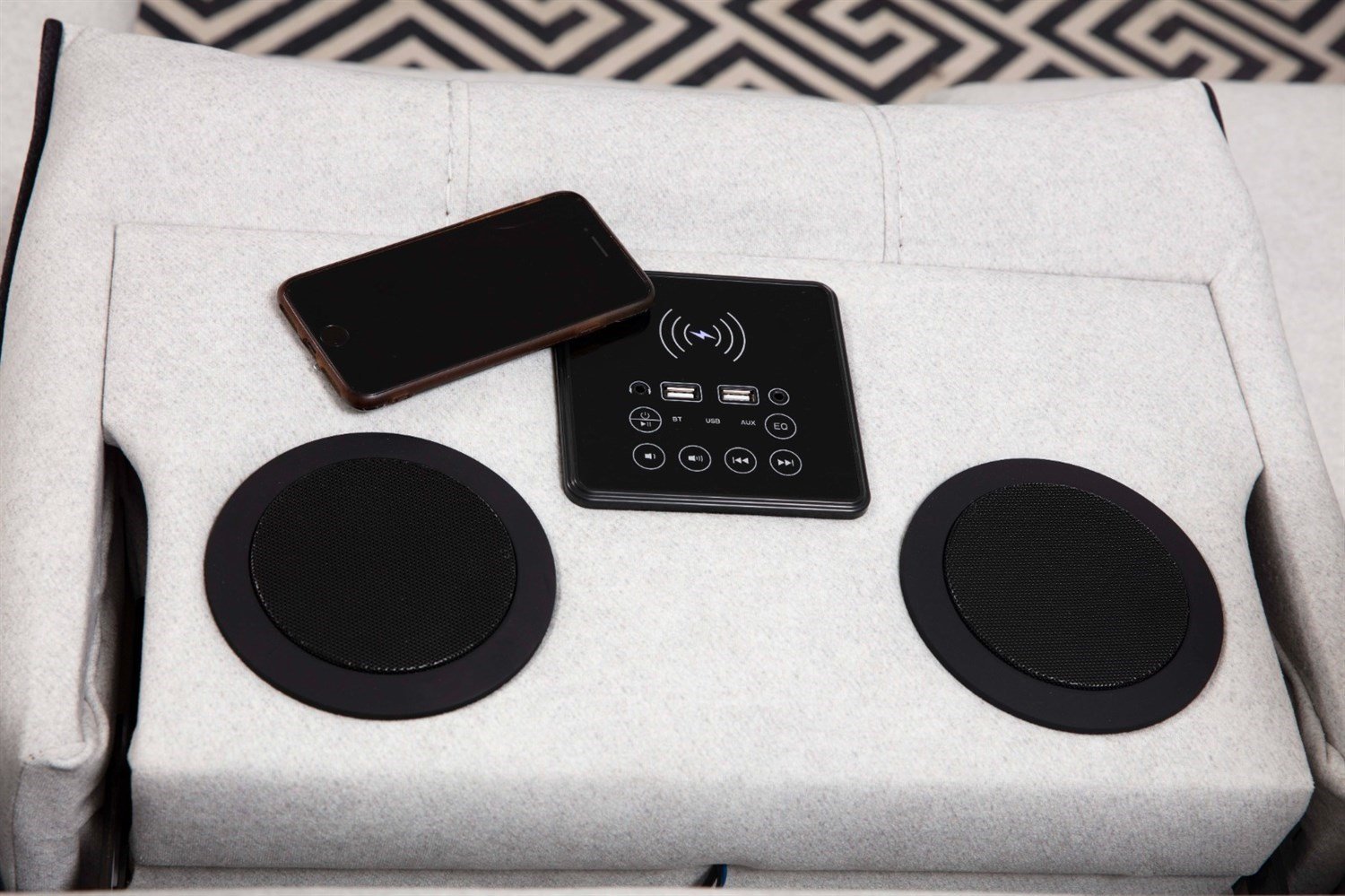 Dekorbizden Mozart Köşe Koltuk Takımı Ses Sistemli