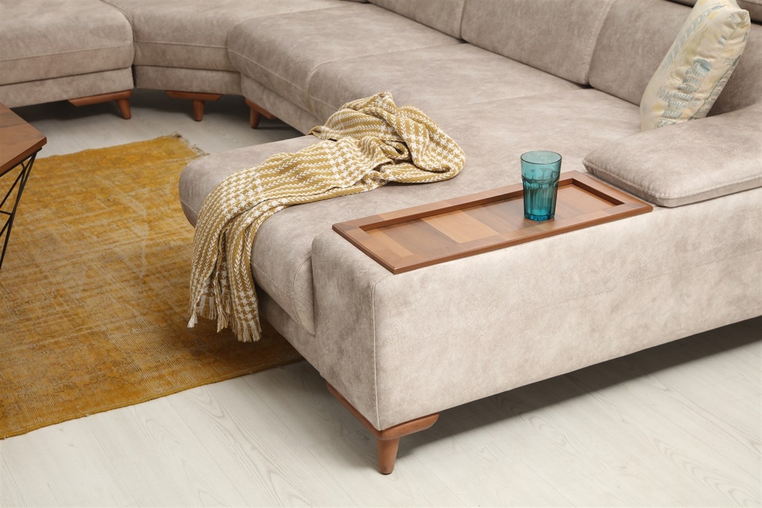 Dekorbizden Mustang U Köşe Koltuk Takımı