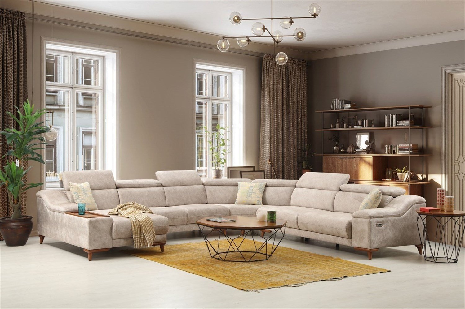 Dekorbizden Mustang U Köşe Koltuk Takımı