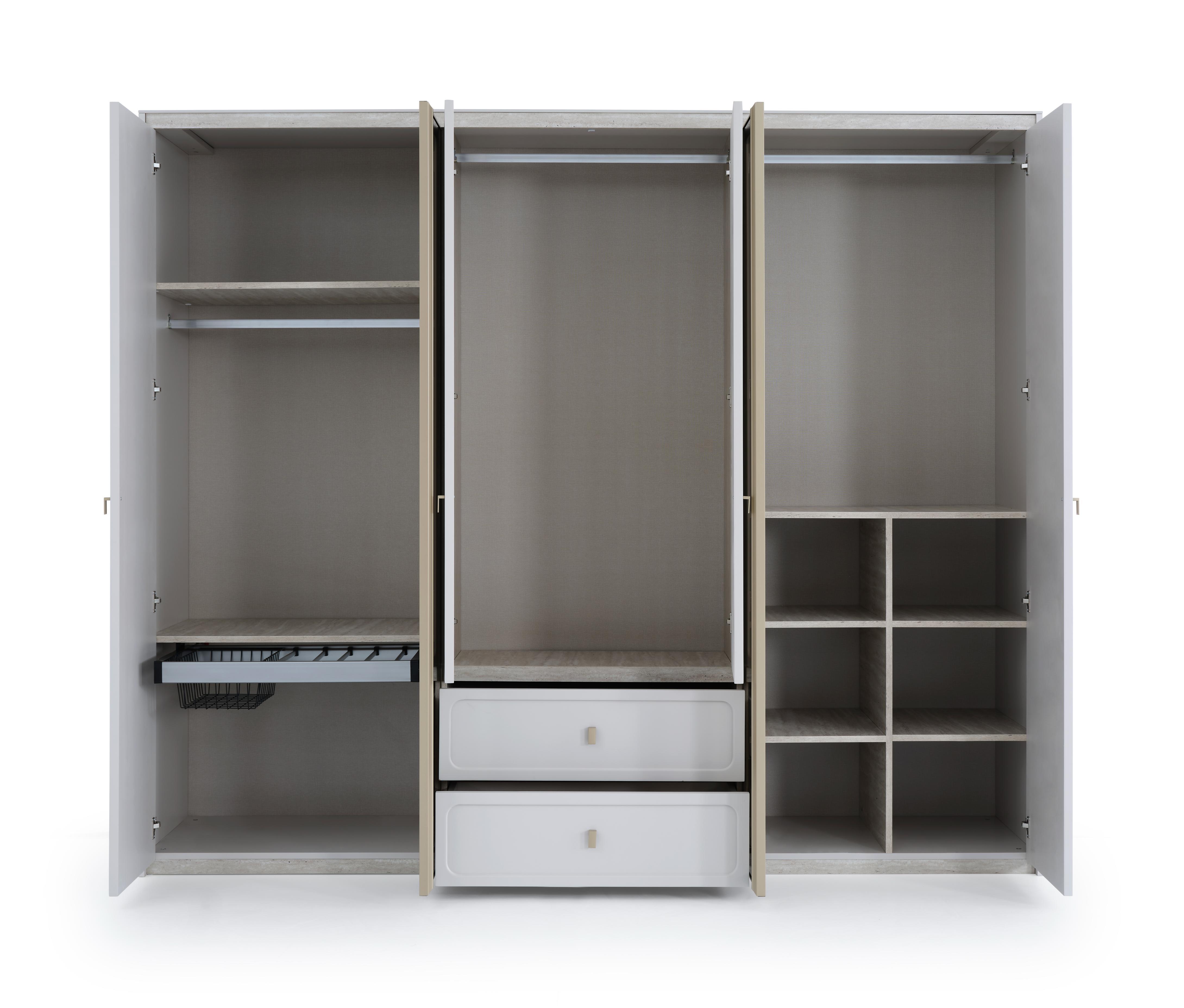 Dekorbizden Napoli Yatak Odası Gardırop