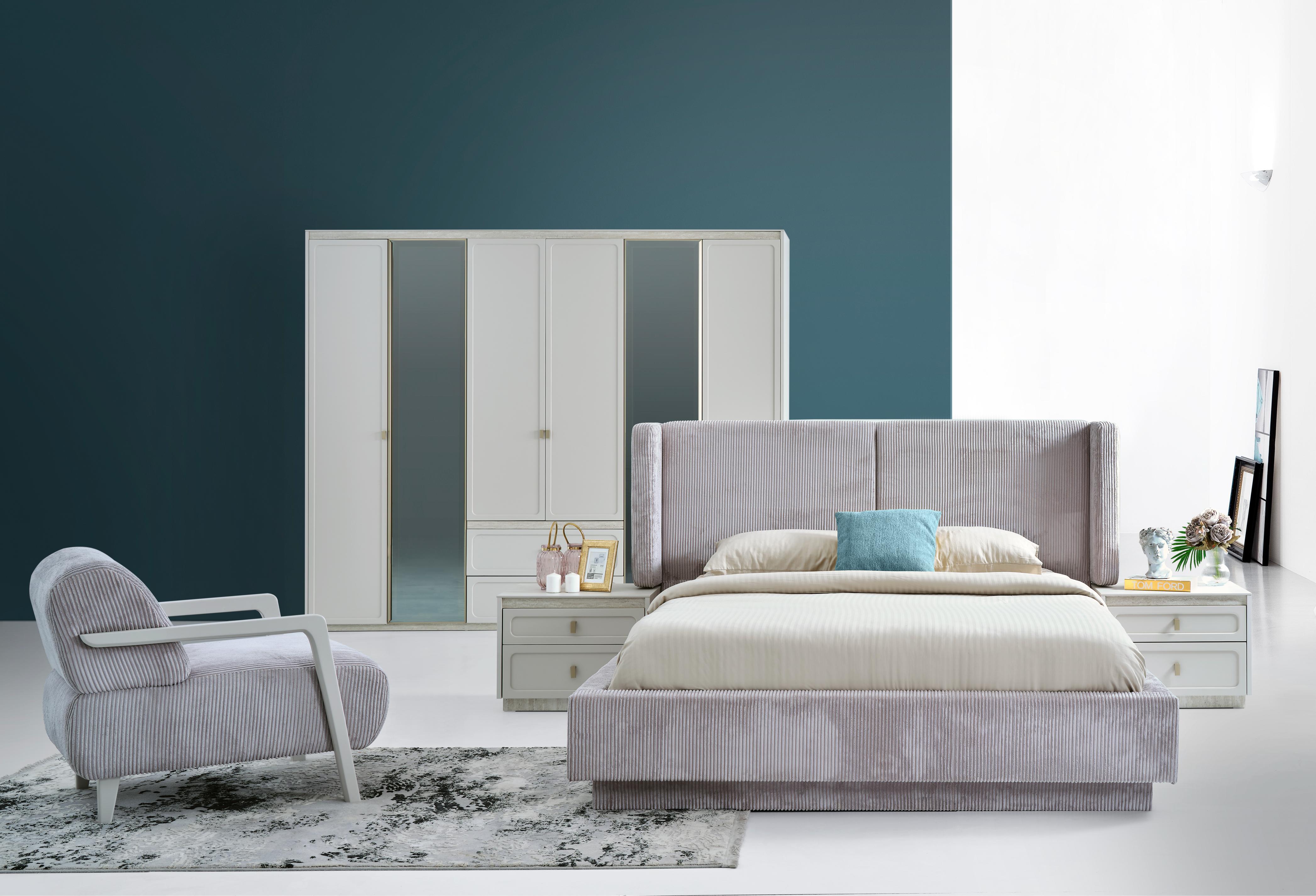 Dekorbizden Napoli Yatak Odası Karyola