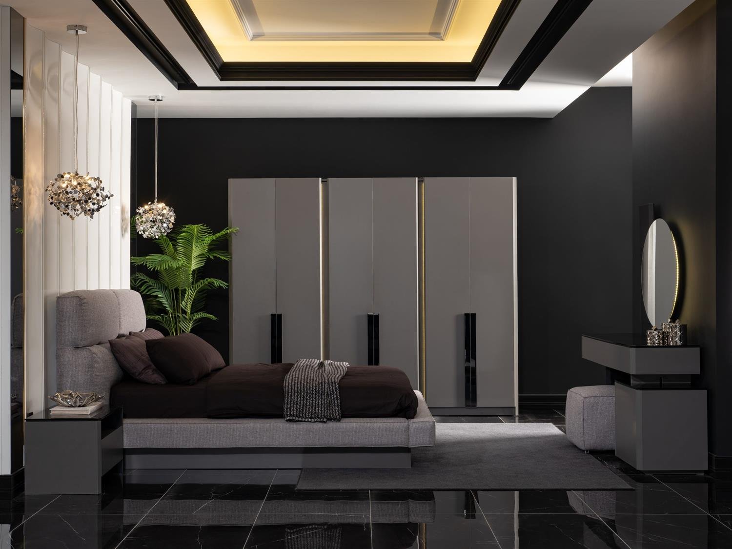 Dekorbizden Natura Yatak Odası Gardırop